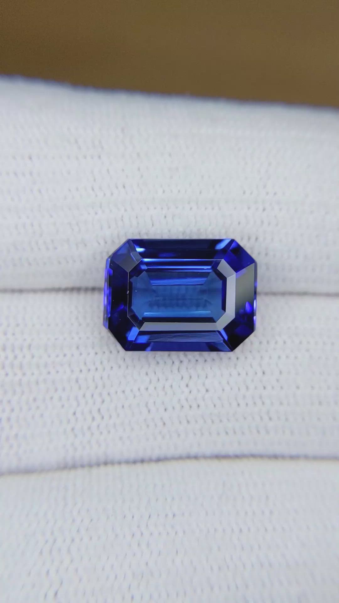 7.41 Ct. Blue Tanzanite from Tanzania Size Video