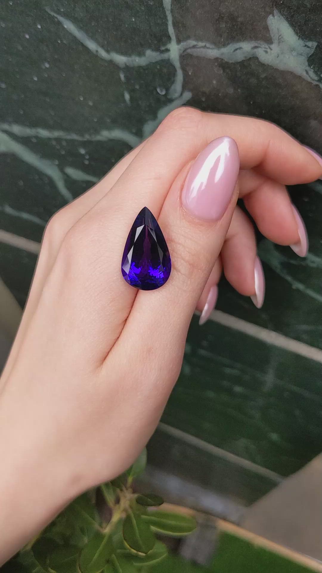 21.20 Ct. Tanzanite from Tanzania Size Video