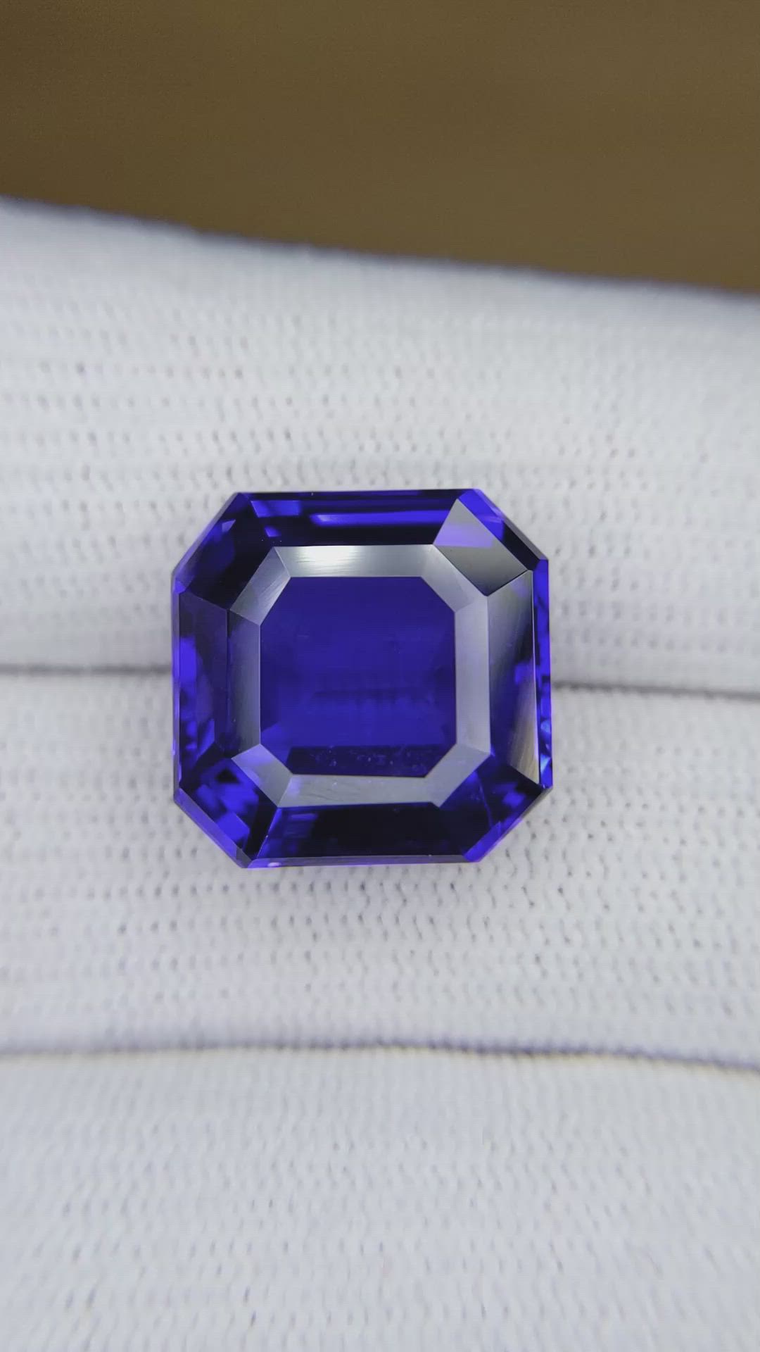17.58 Ct. Blue Tanzanite from Tanzania Size Video
