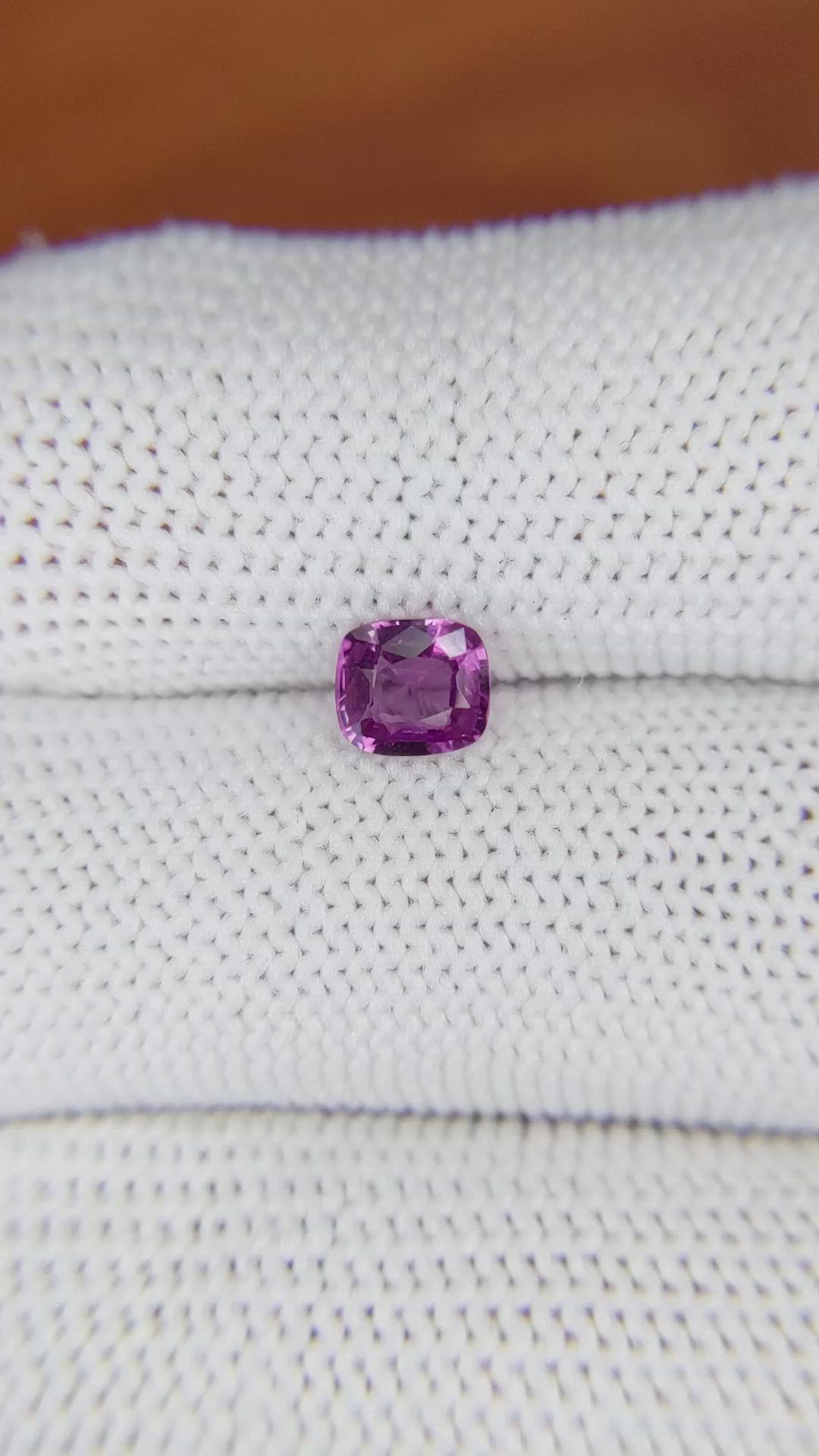 0.73 Ct. Garnet from Ceylon (Sri Lanka) Size Video