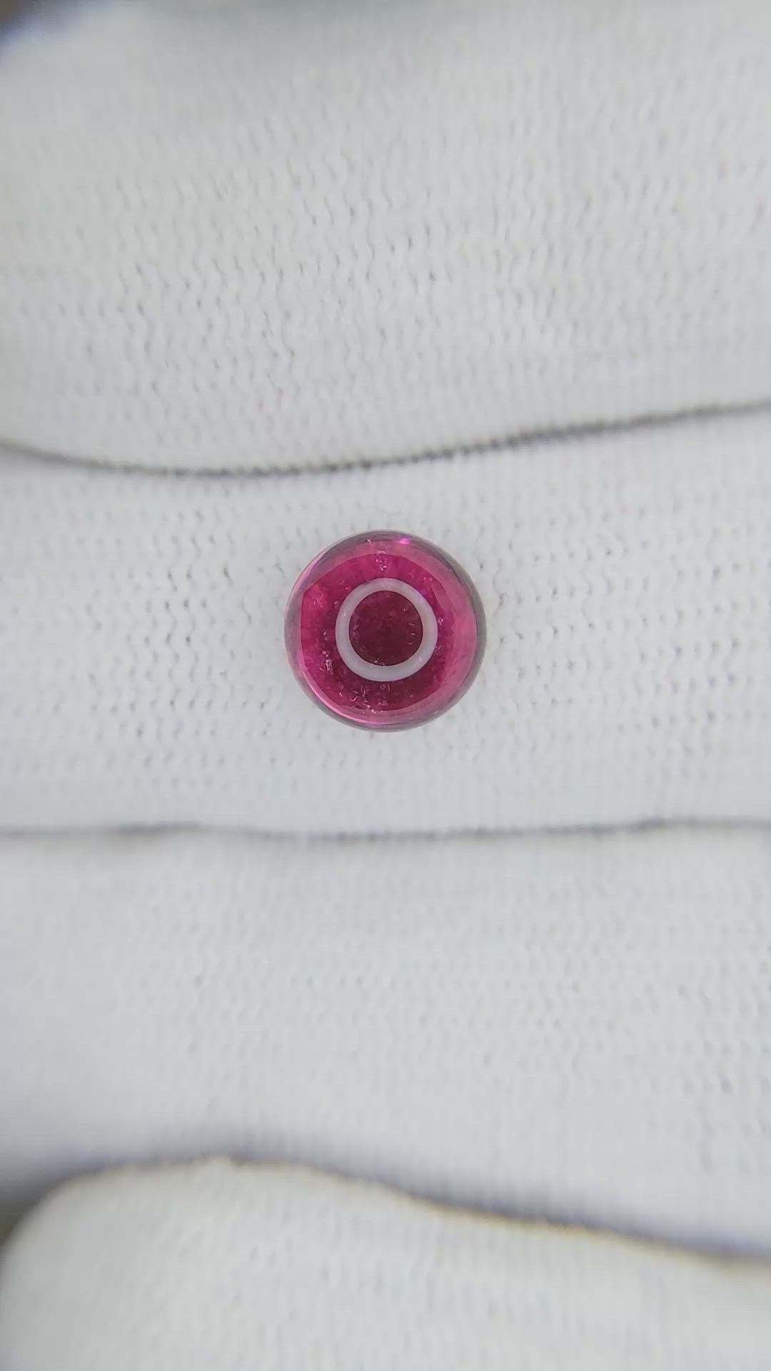 2.40 Ct. Pink Cabochon Tourmaline from Mozambique Size Video