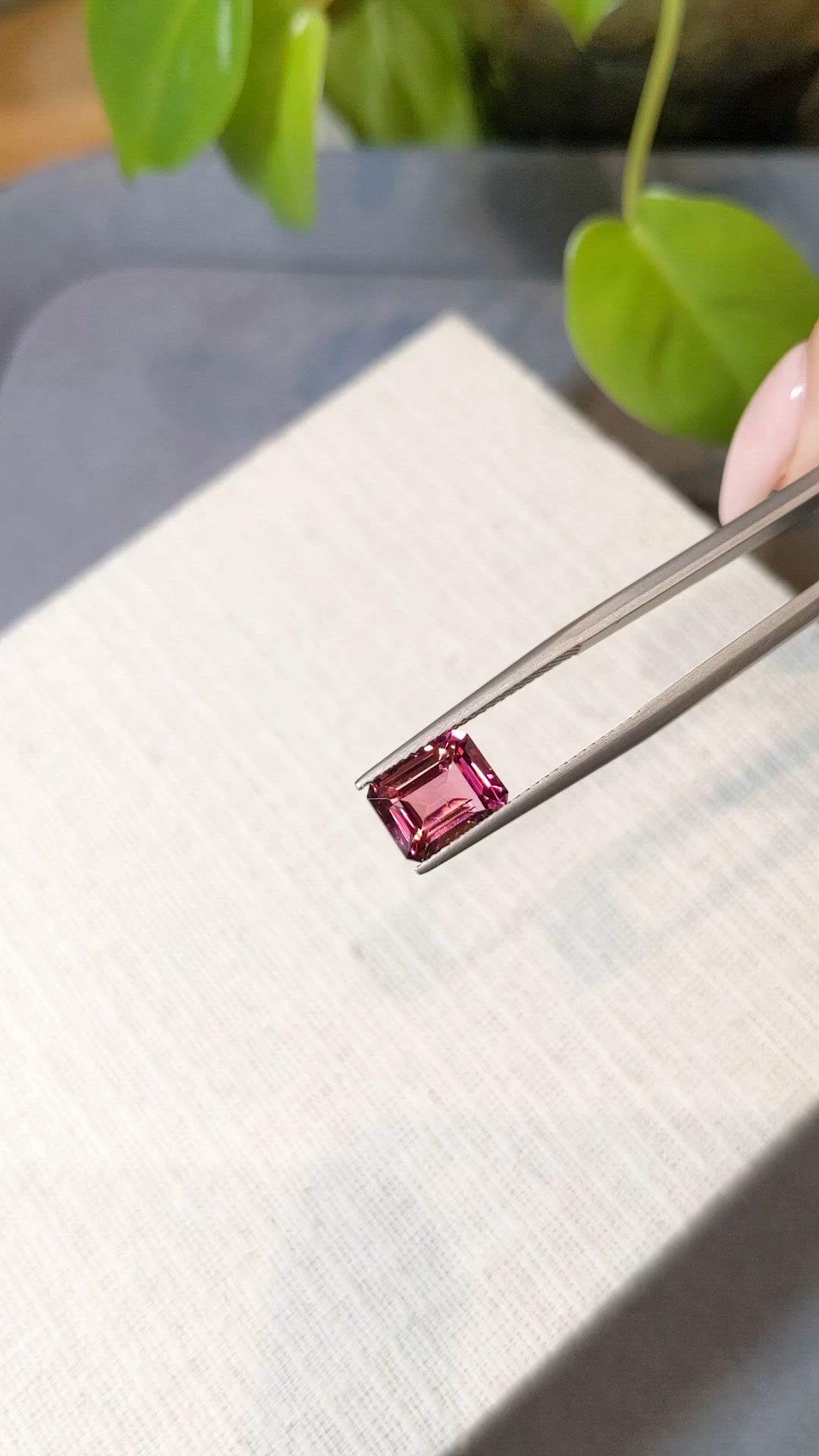 2.69 Ct. Pink Tourmaline from Mozambique Size Video