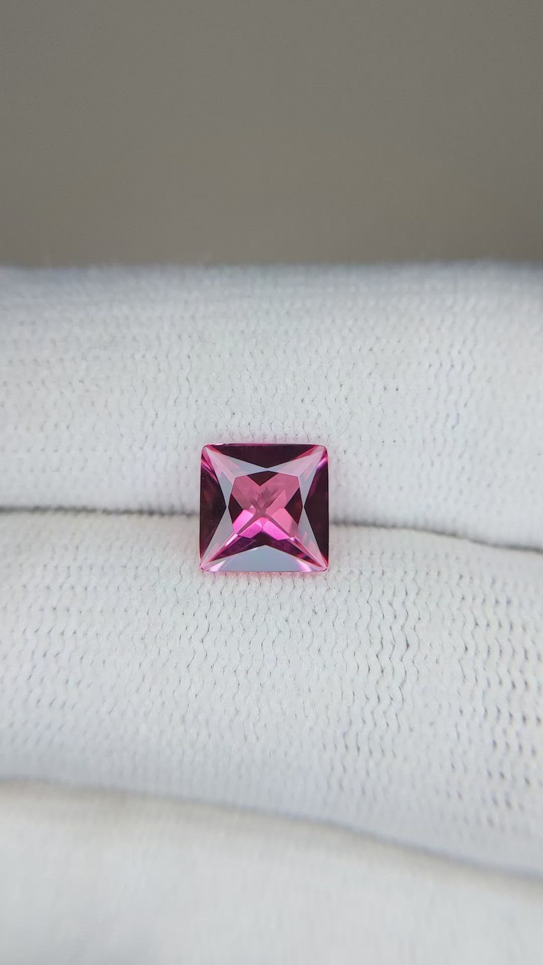 1.28 Ct. Pink Tourmaline from Mozambique Size Video