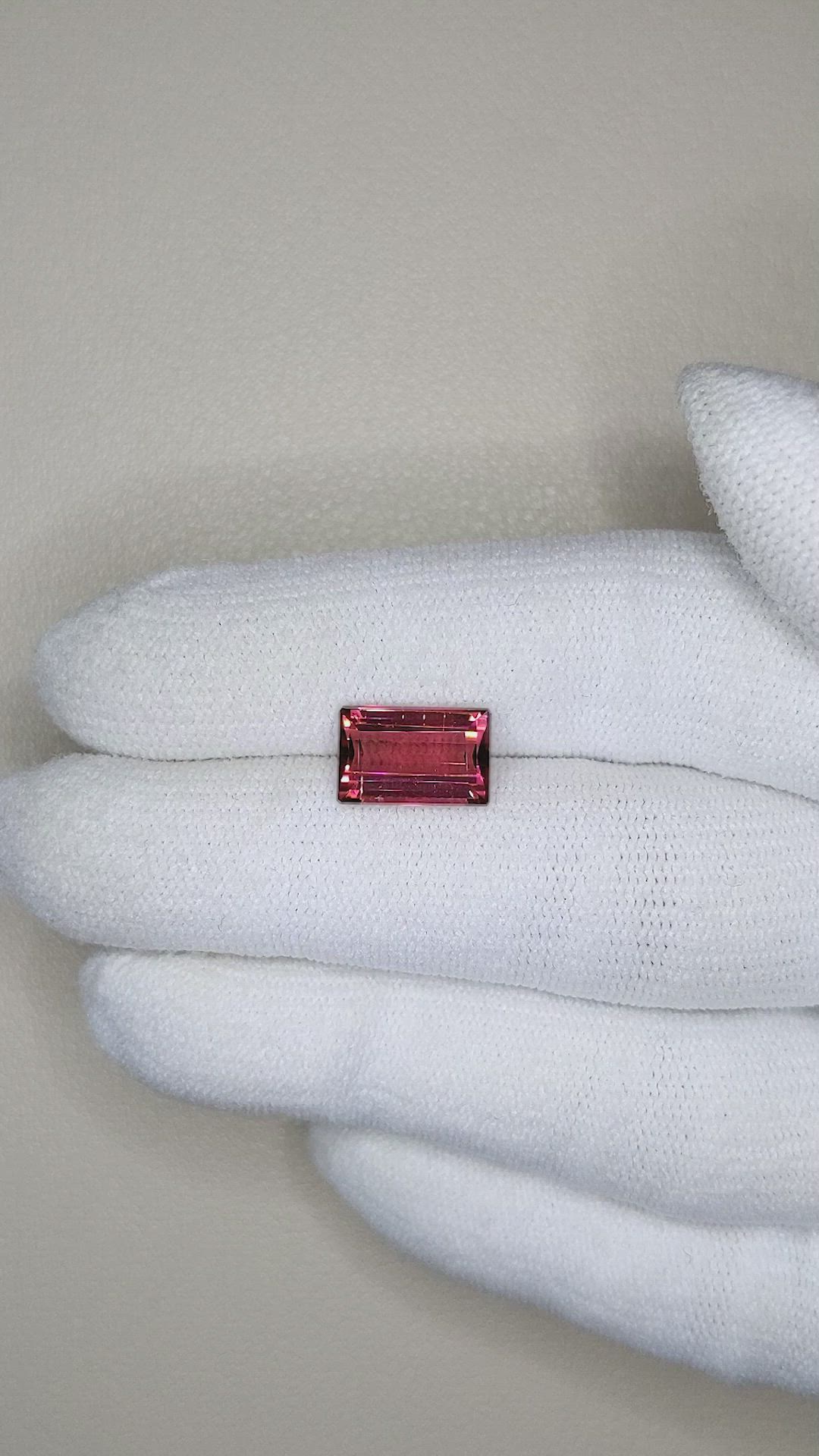 2.95 Ct. Brownish Red Tourmaline from Mozambique Size Video