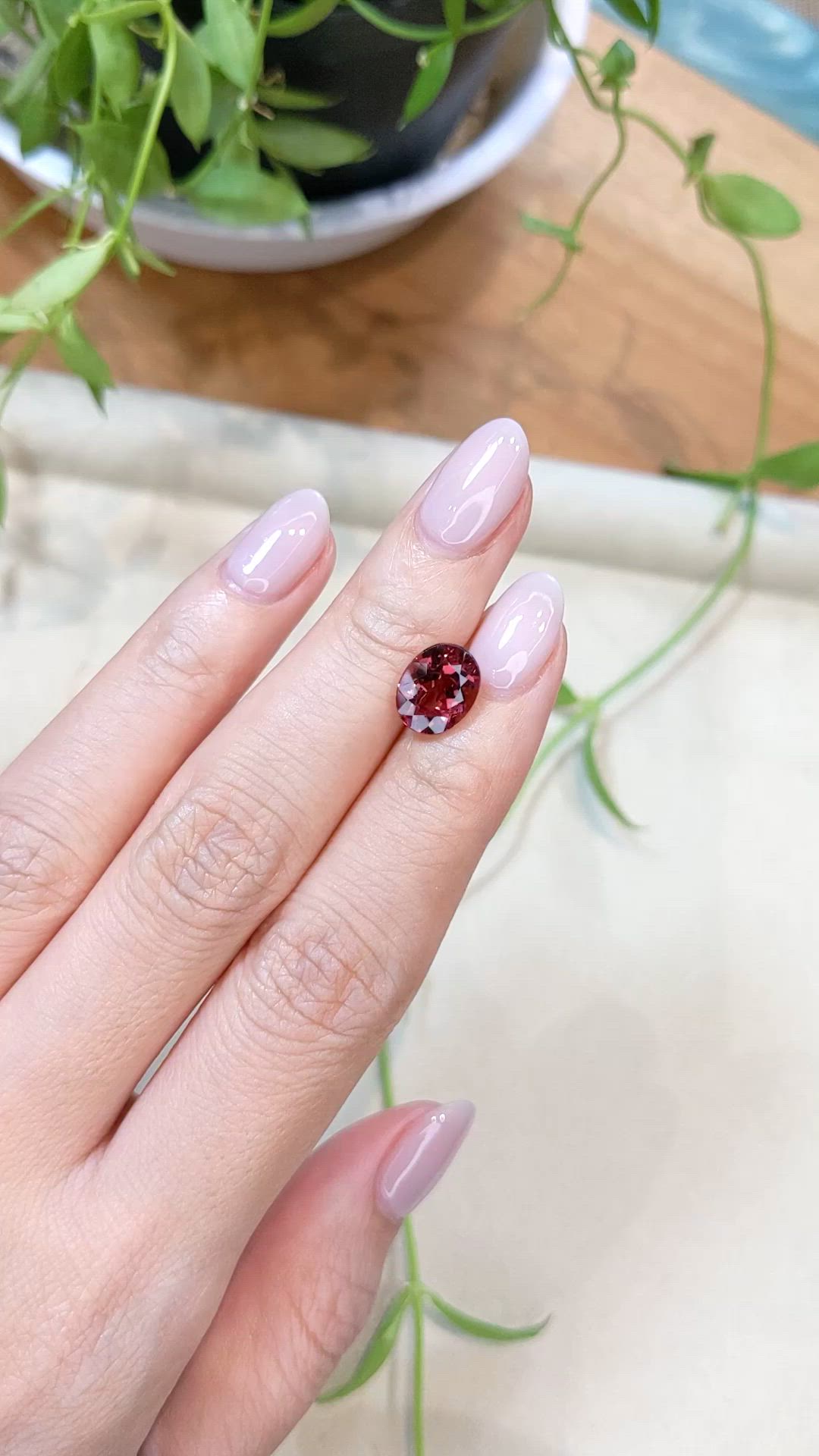 2.72 Ct. Pink Tourmaline from Mozambique Size Video