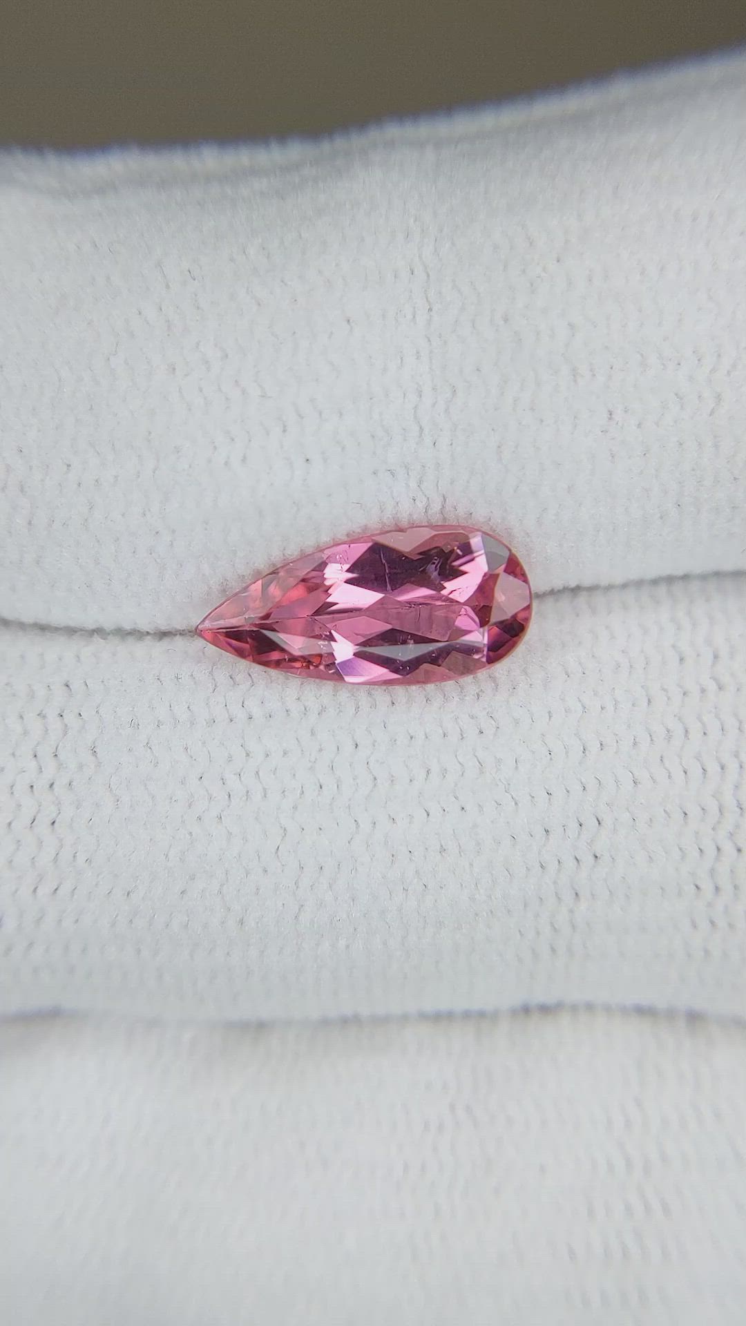 1.78 Ct. Brownish Pink Tourmaline from Mozambique Size Video