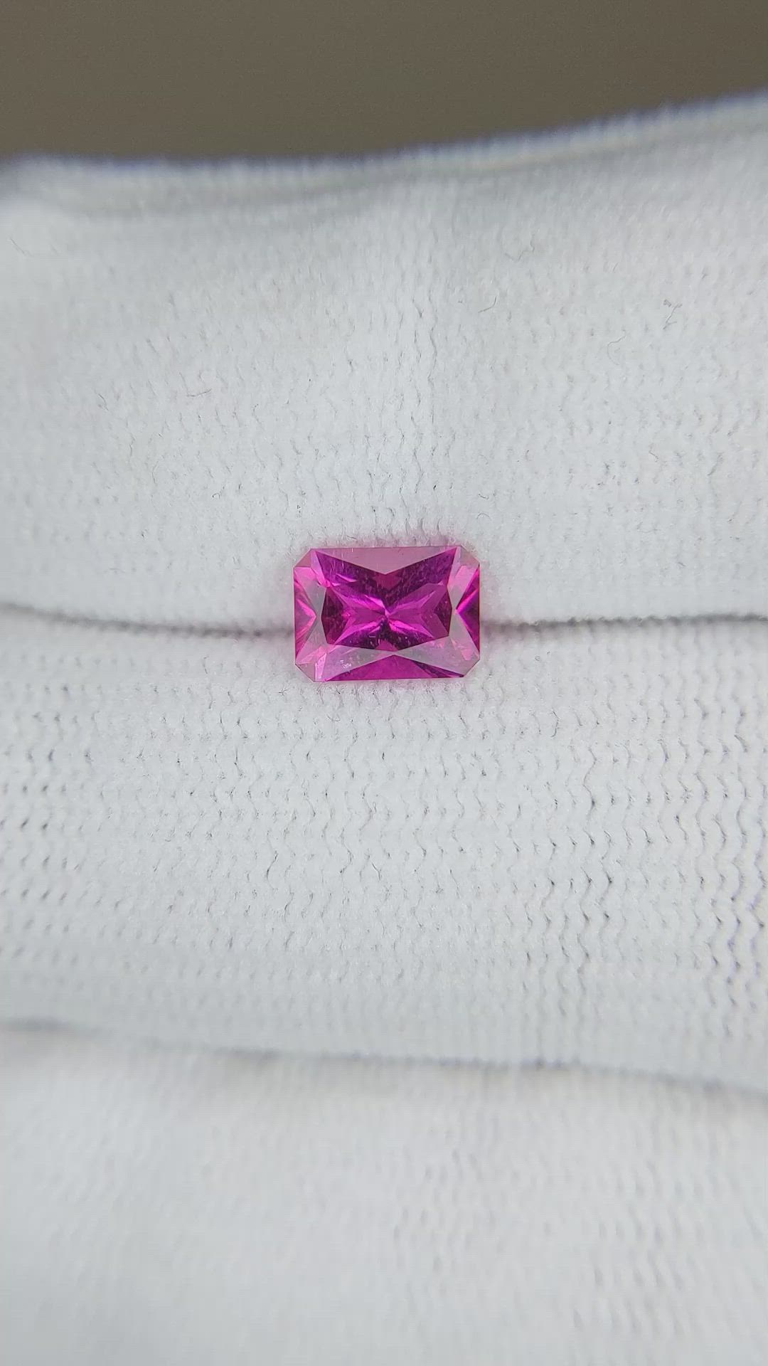 0.86 Ct. Pink Tourmaline from Mozambique Size Video