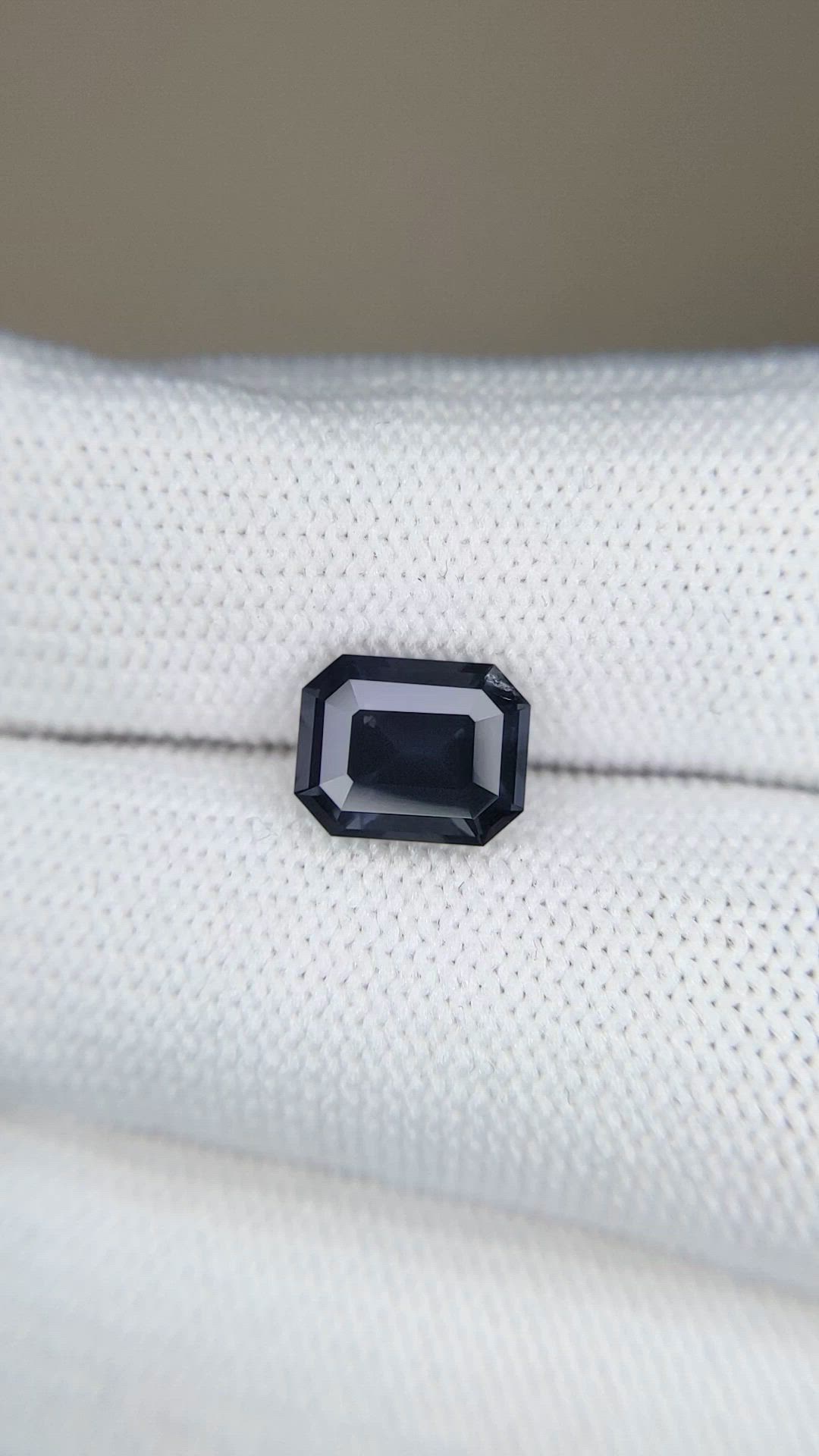 2.05 Ct. Blue Spinel from Ceylon (Sri Lanka) Size Video