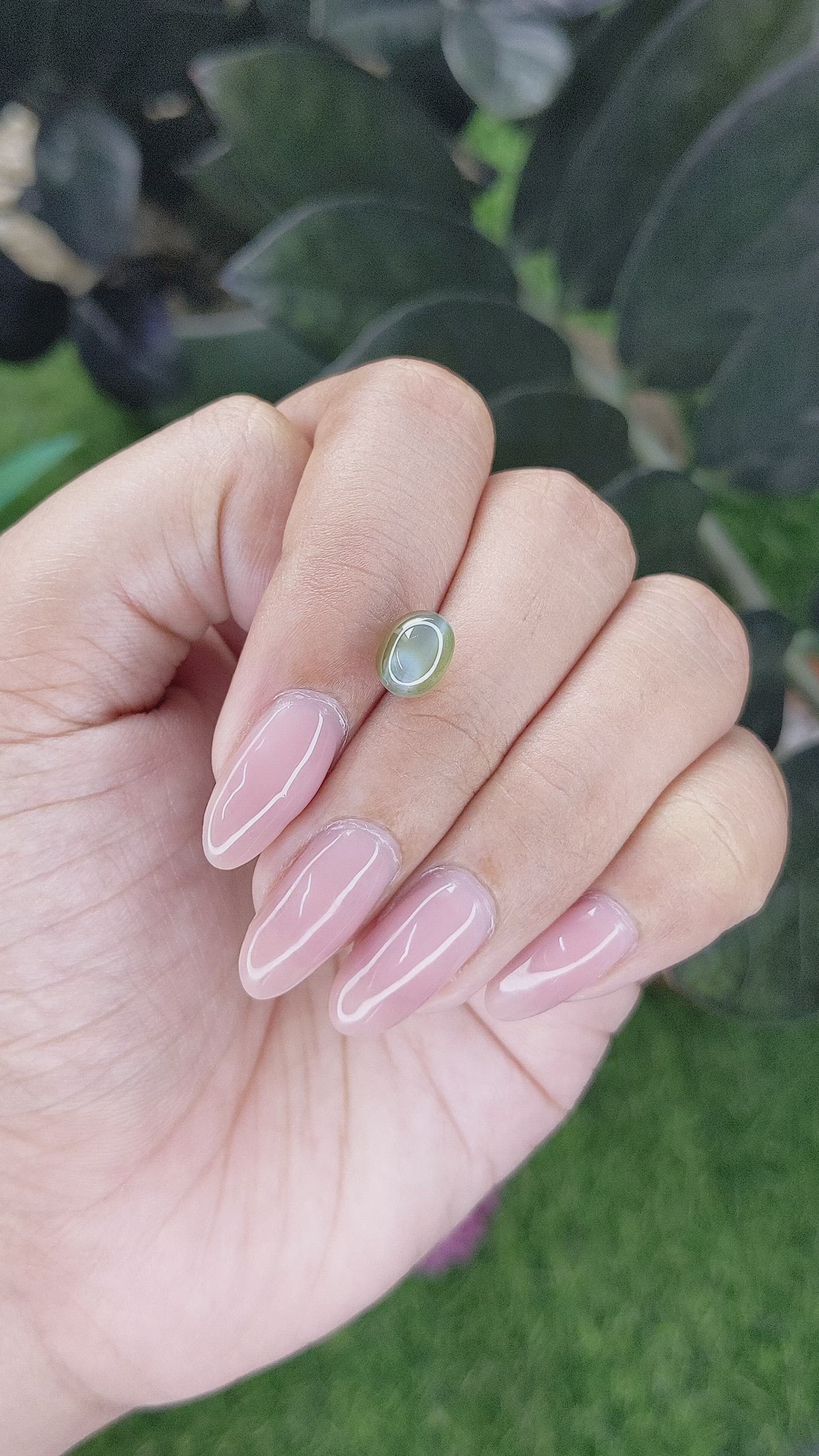 3.03 Ct. Cabochon Alexandrite from Tanzania Size Video