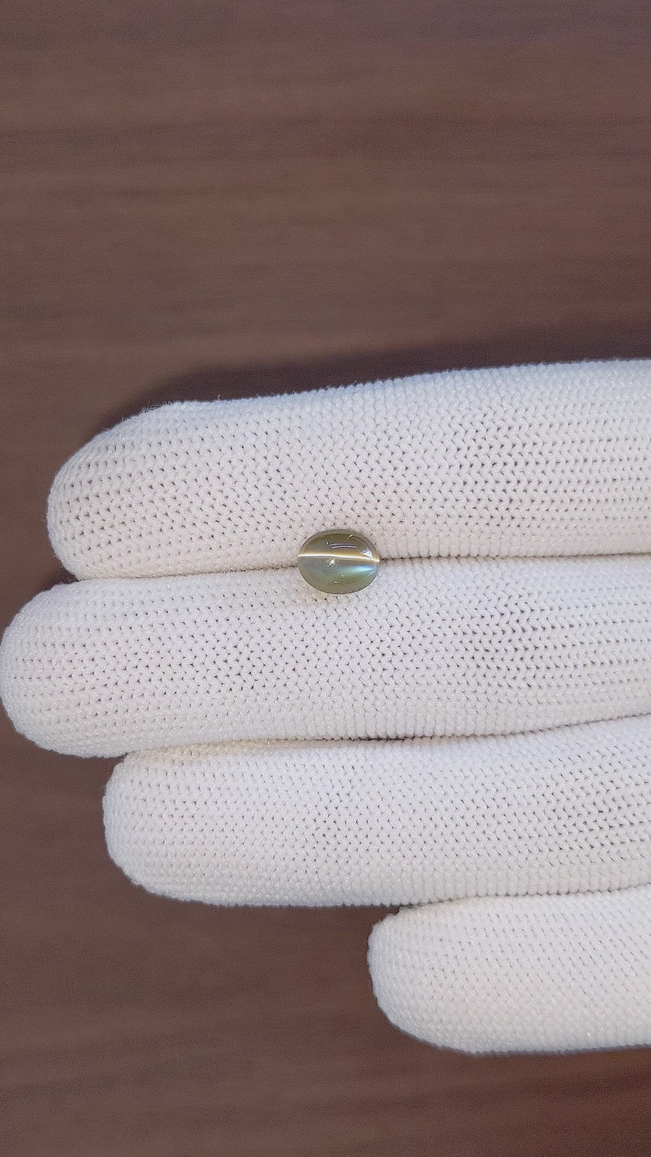 3.03 Ct. Cabochon Alexandrite from Tanzania Size Video