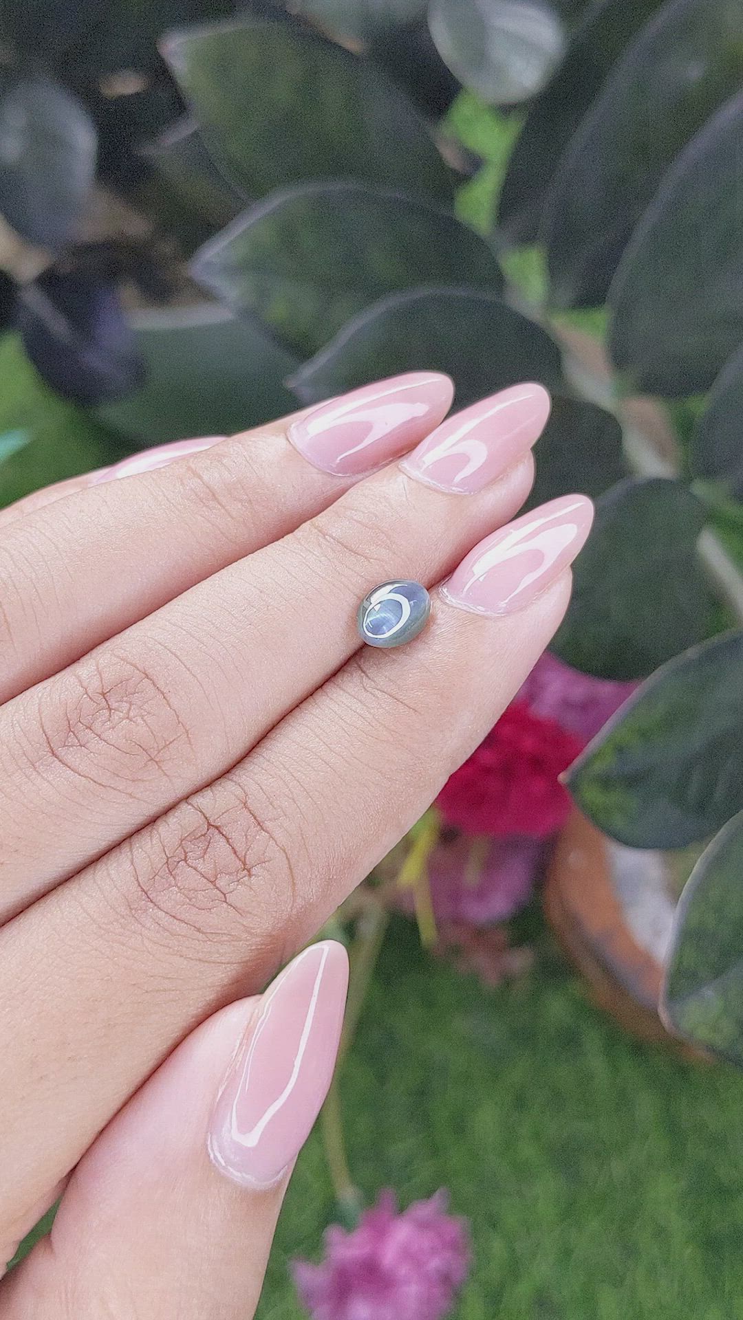 1.42 Ct. Cabochon Alexandrite from Tanzania Size Video