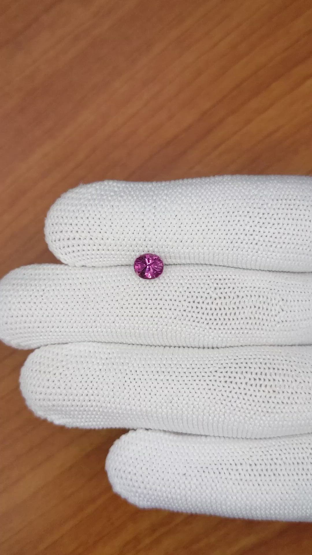 0.79 Ct. Garnet from Ceylon (Sri Lanka) Size Video