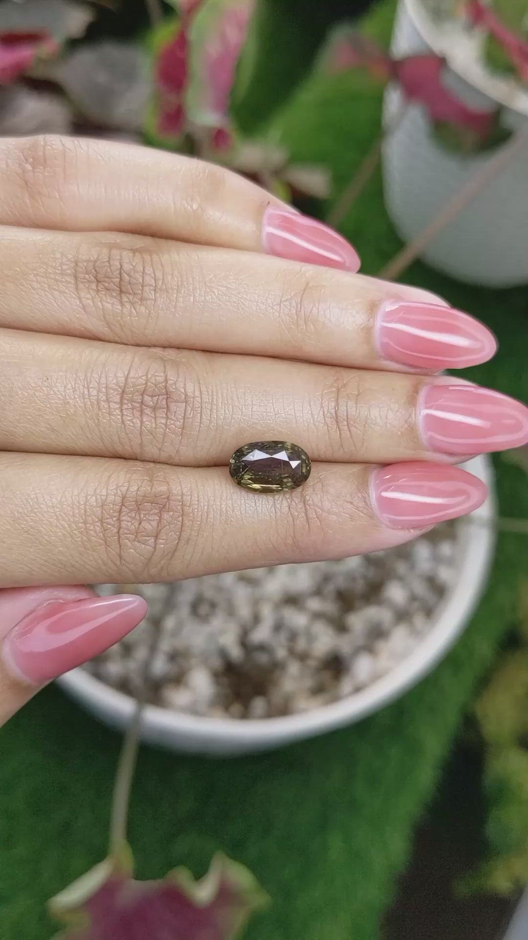 3.52 Ct. Alexandrite from Tanzania Size Video