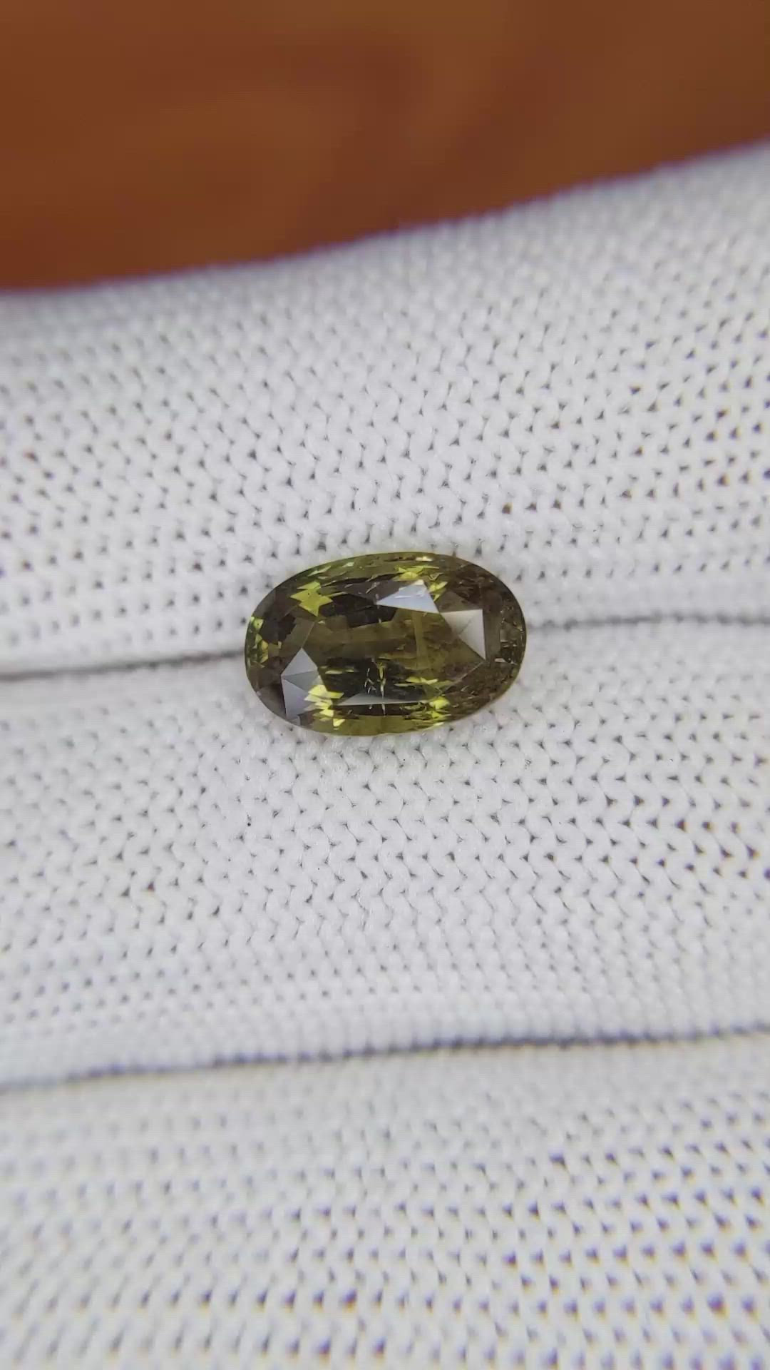 3.52 Ct. Alexandrite from Tanzania Size Video