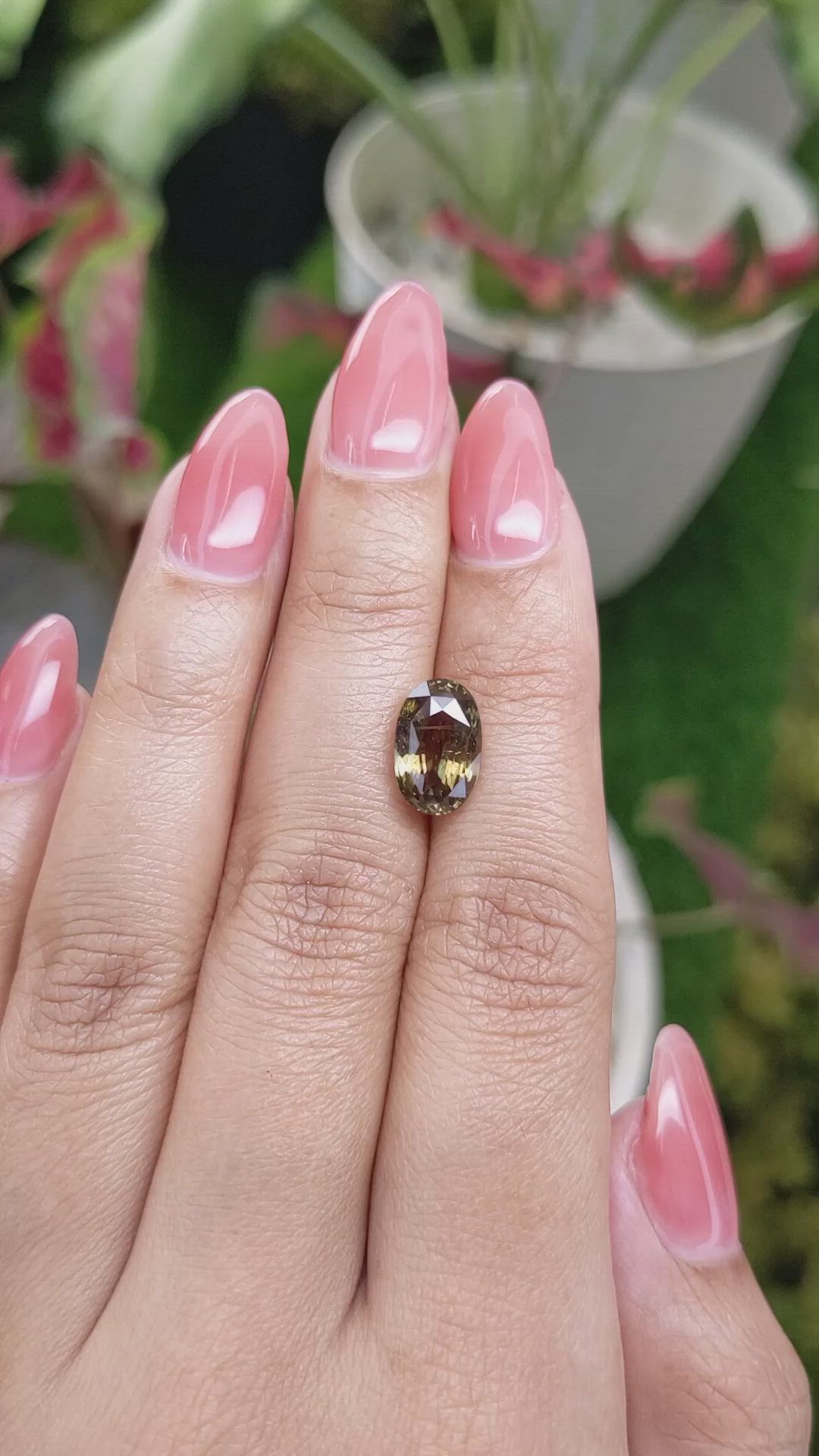 3.52 Ct. Alexandrite from Tanzania Size Video