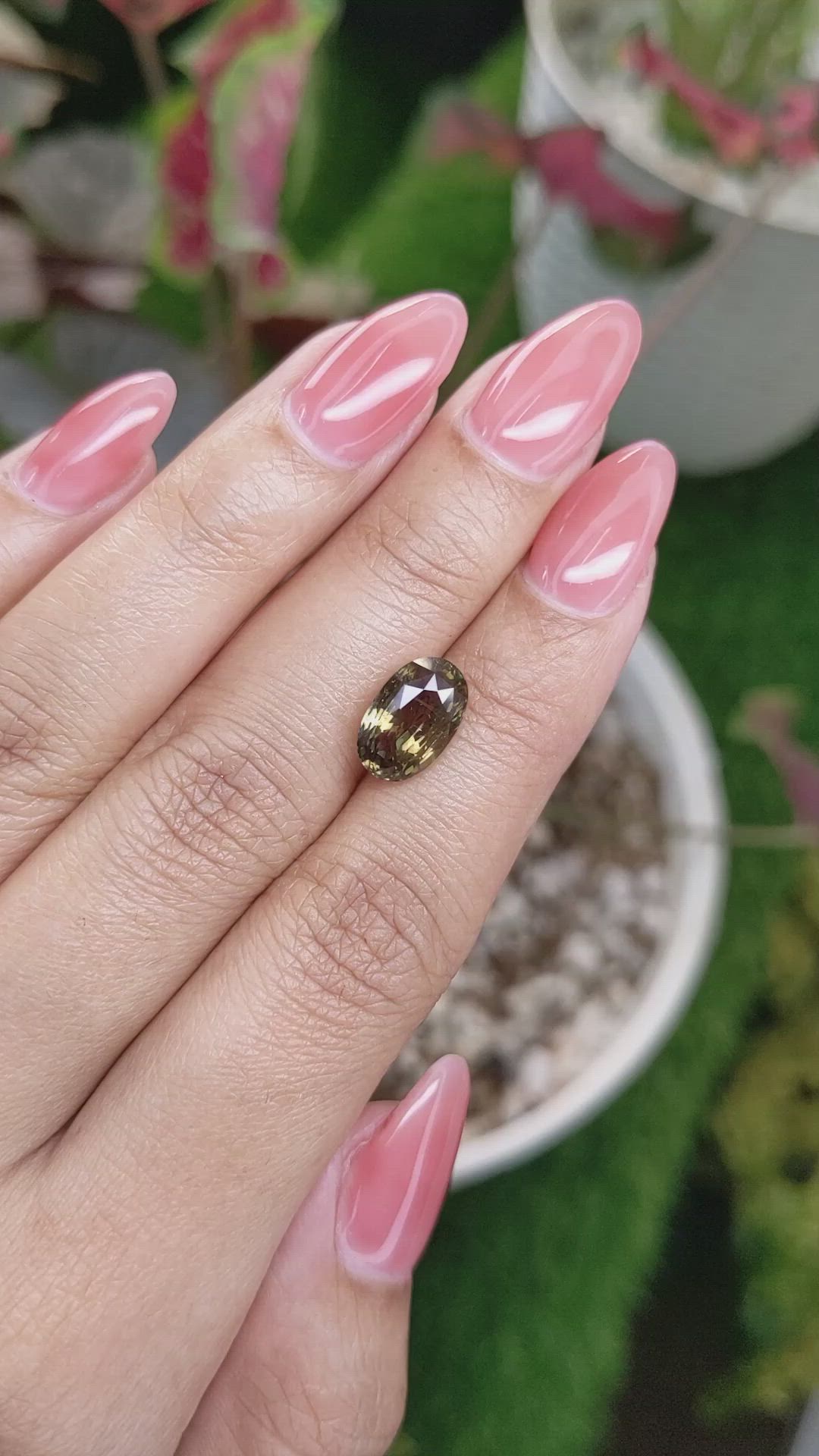 3.52 Ct. Alexandrite from Tanzania Size Video