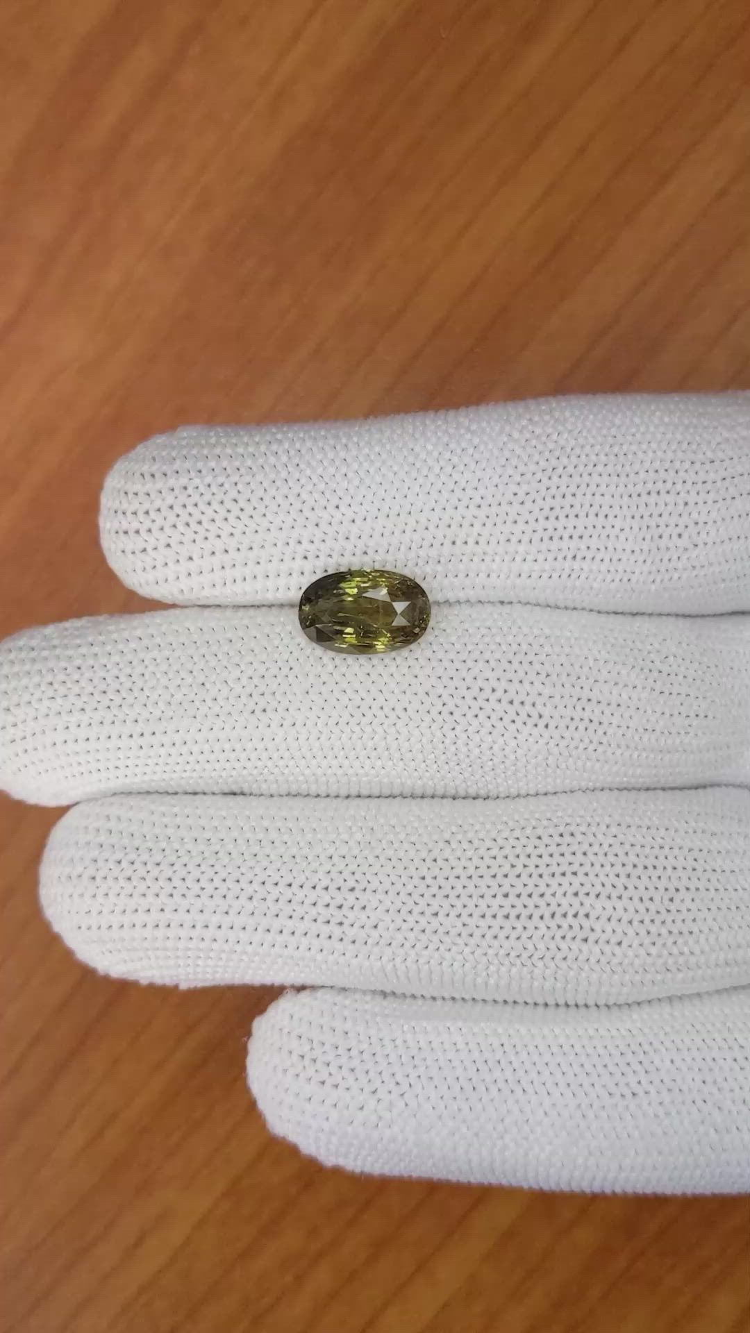 3.52 Ct. Alexandrite from Tanzania Size Video