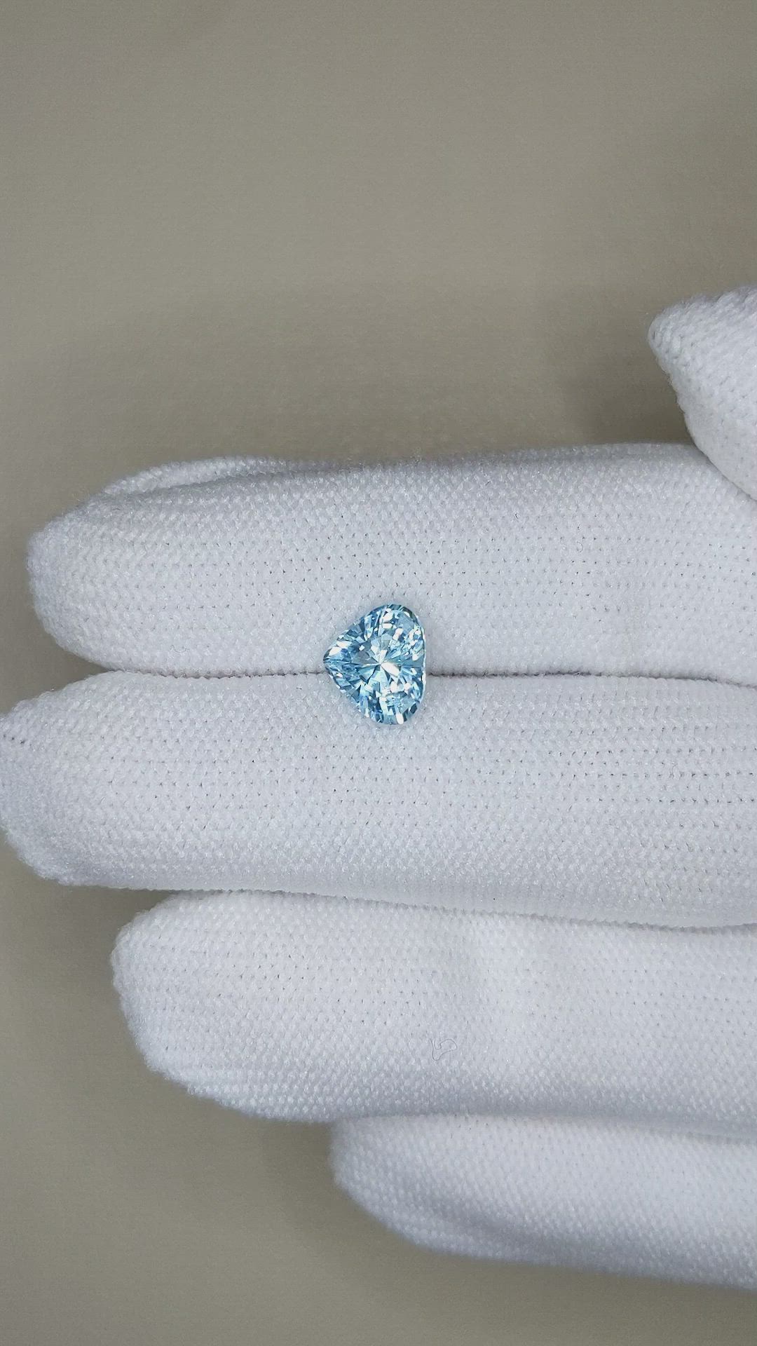 1.41 Ct. Aquamarine from Madagascar Size Video