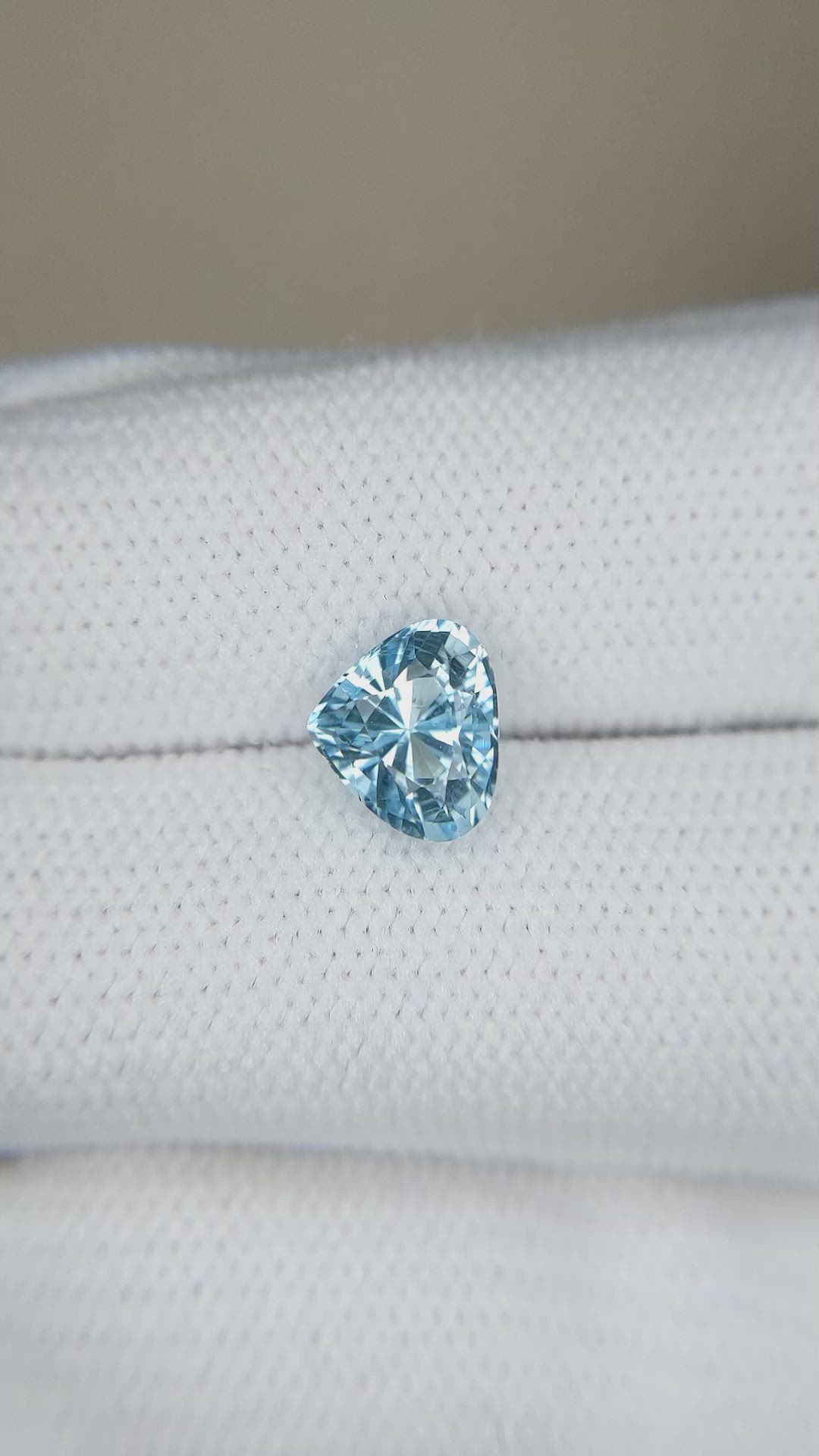 1.41 Ct. Aquamarine from Madagascar Size Video