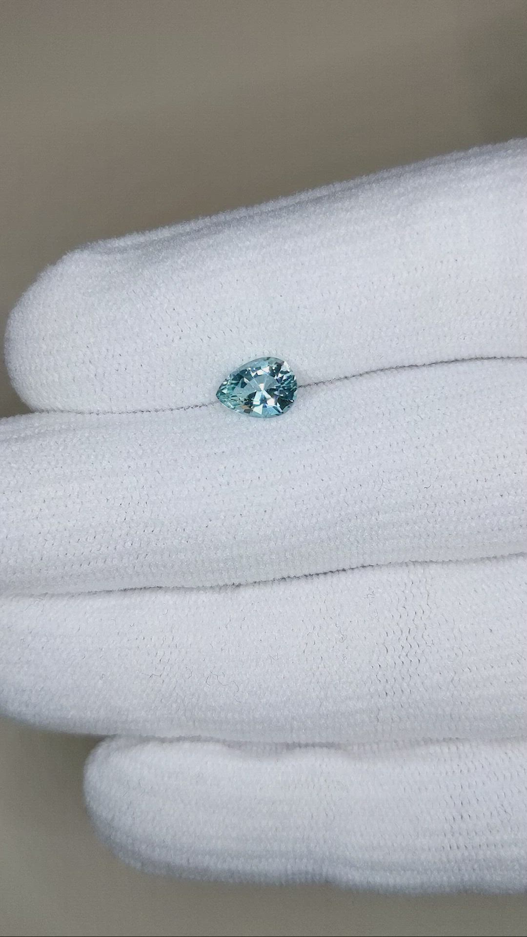 0.86 Ct. Aquamarine from Madagascar Size Video