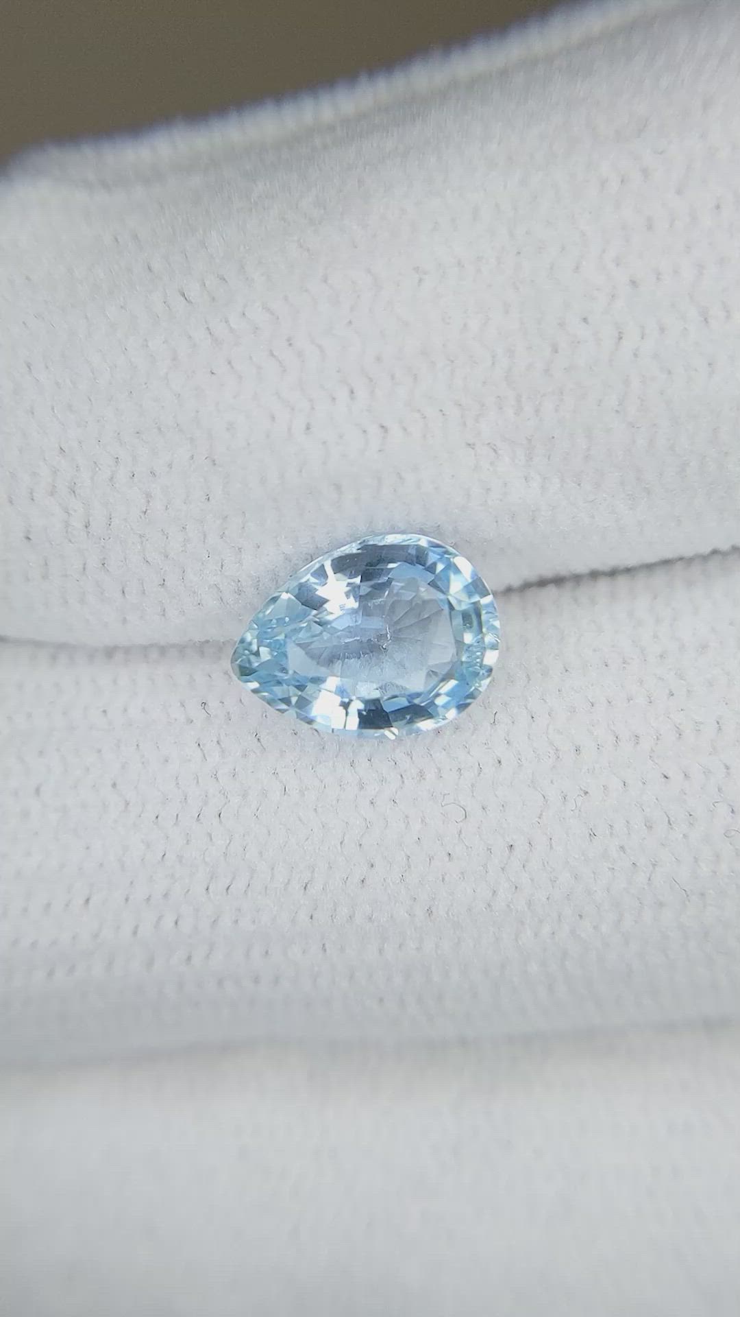1.69 Ct. Aquamarine from Madagascar Size Video