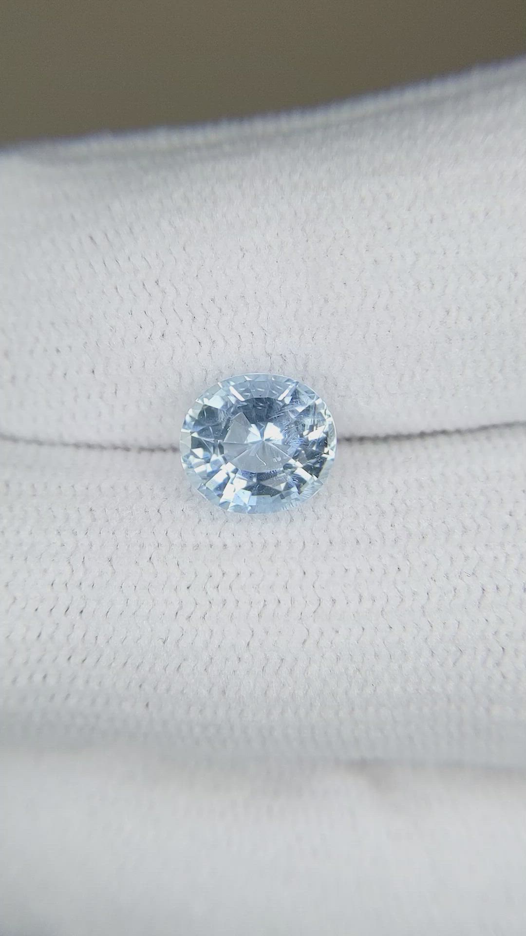 1.62 Ct. Aquamarine from Madagascar Size Video