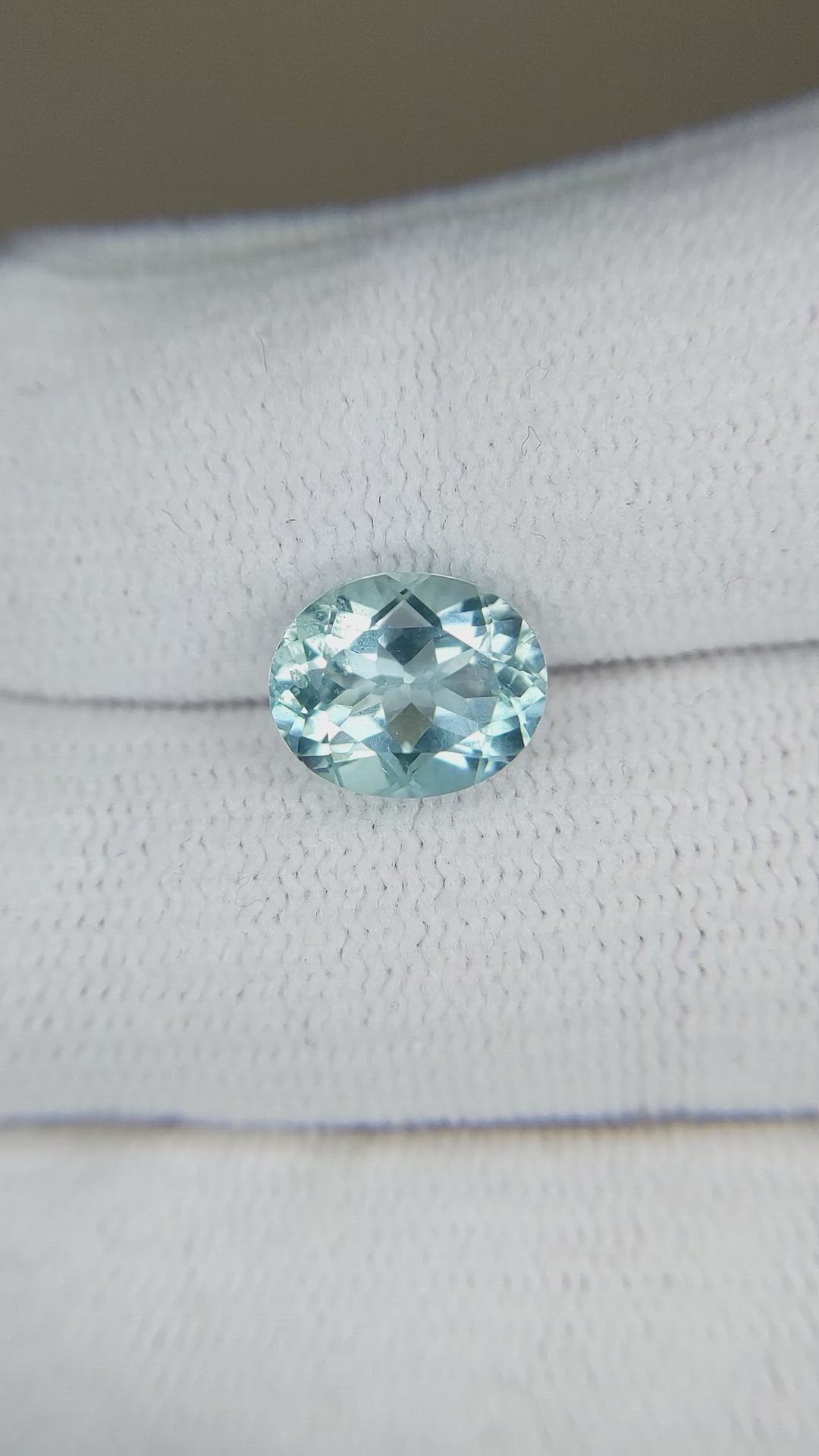 2.59 Ct. Aquamarine from Madagascar Size Video