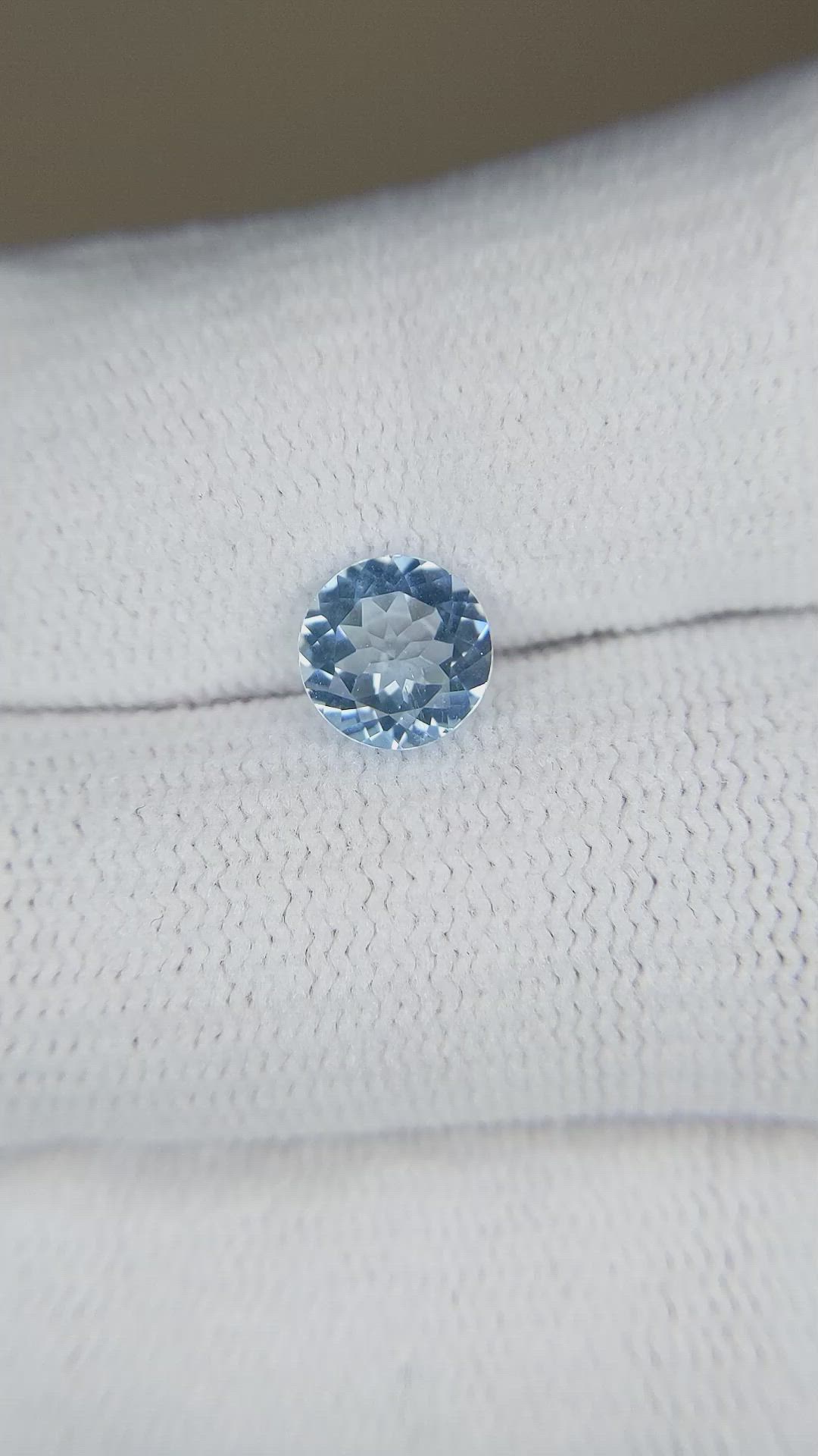 1.12 Ct. Aquamarine from Madagascar Size Video