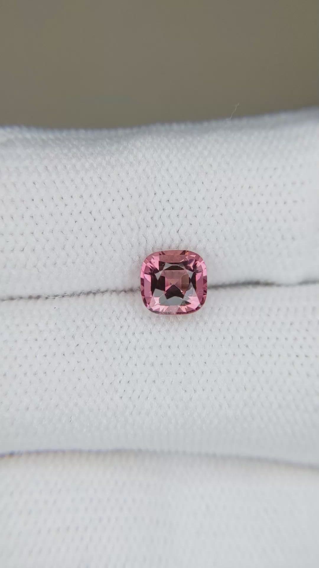 1.09 Ct. Pink Tourmaline from Madagascar Size Video