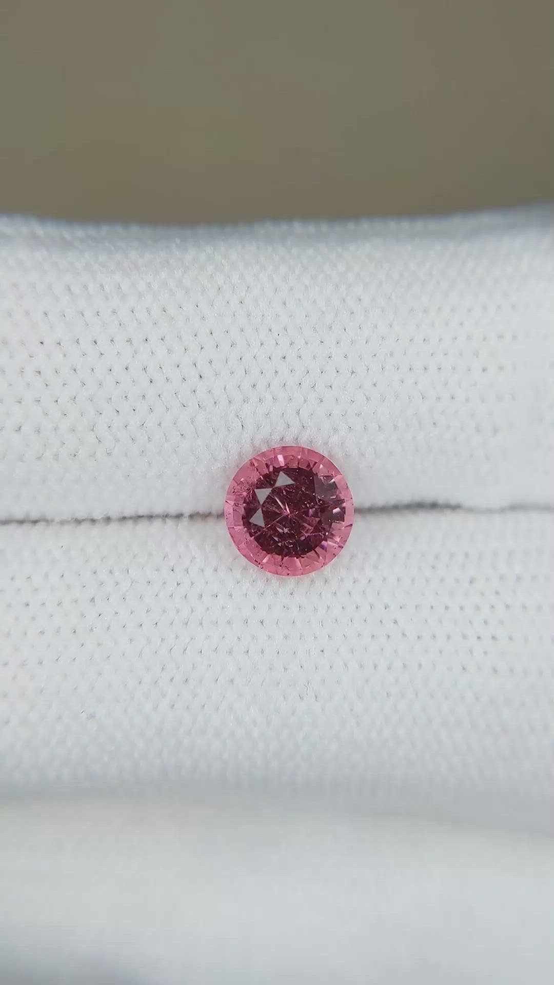 1.30 Ct. Pink Tourmaline from Thailand Size Video