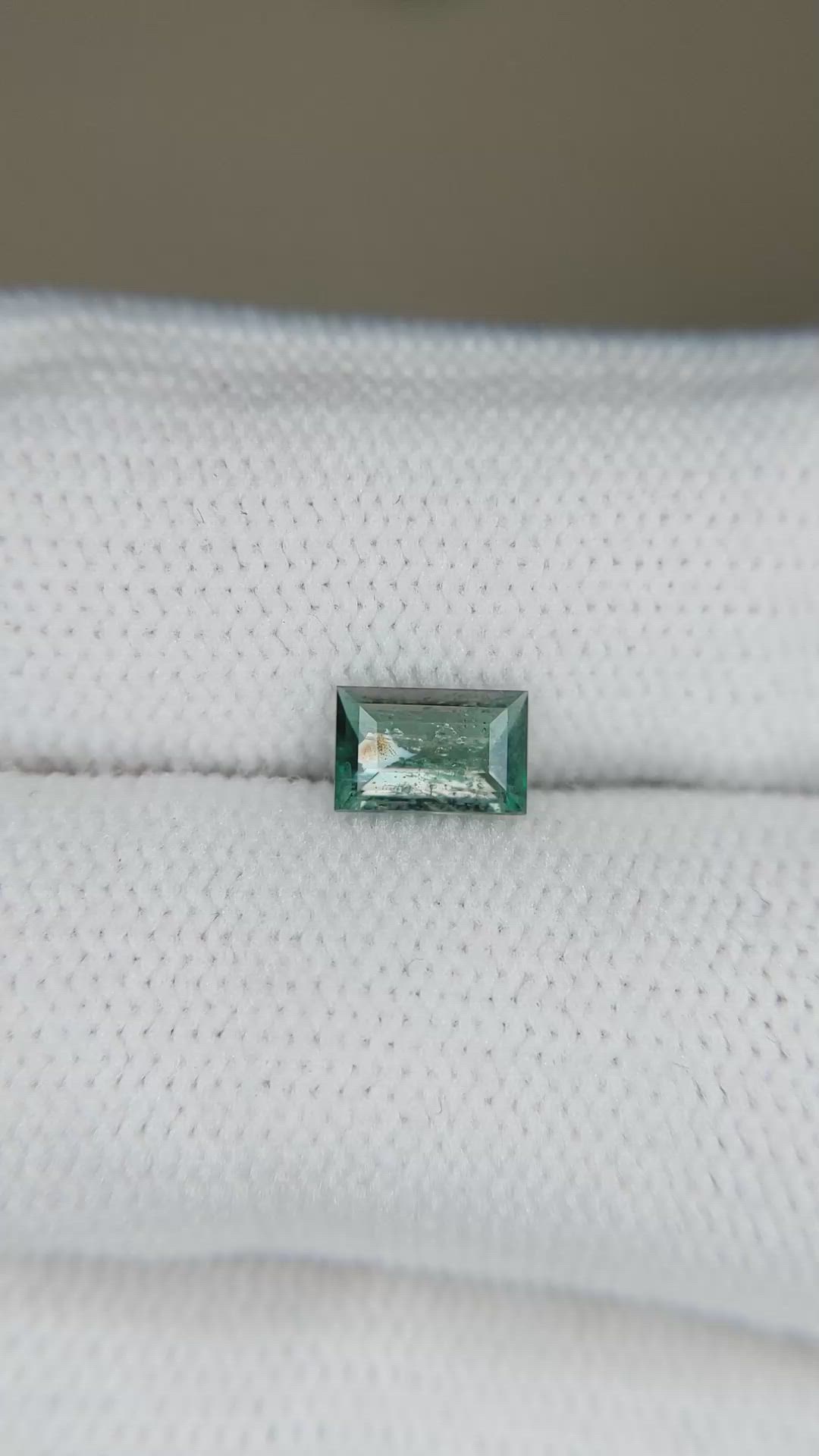 0.55 Ct. Green Grandidierite from Madagascar Size Video