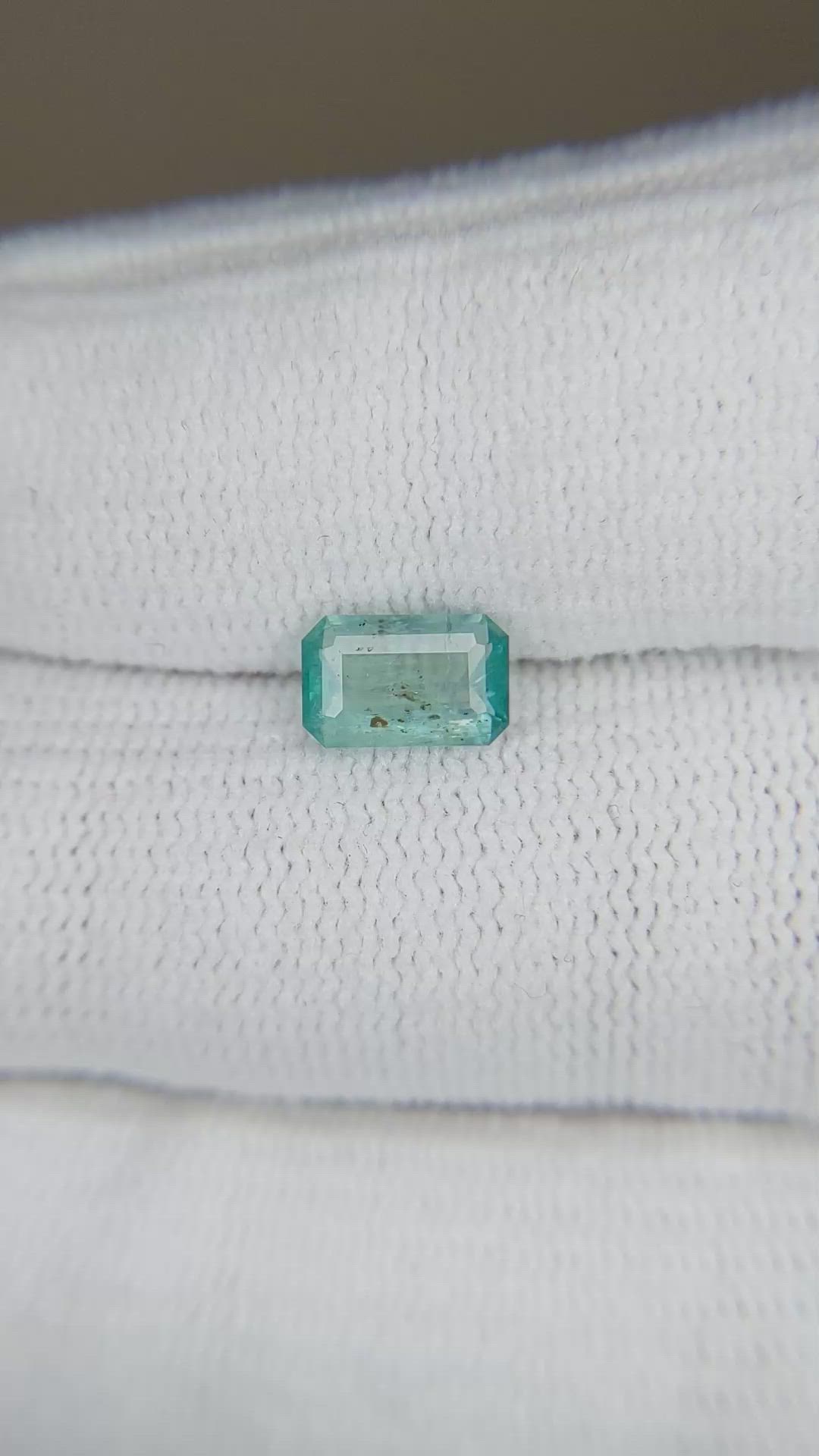 0.92 Ct. Green Grandidierite from Madagascar Size Video