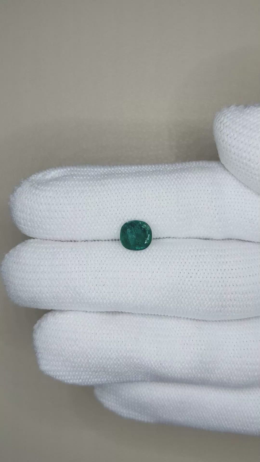 1.10 Ct. Green Grandidierite from Madagascar Size Video