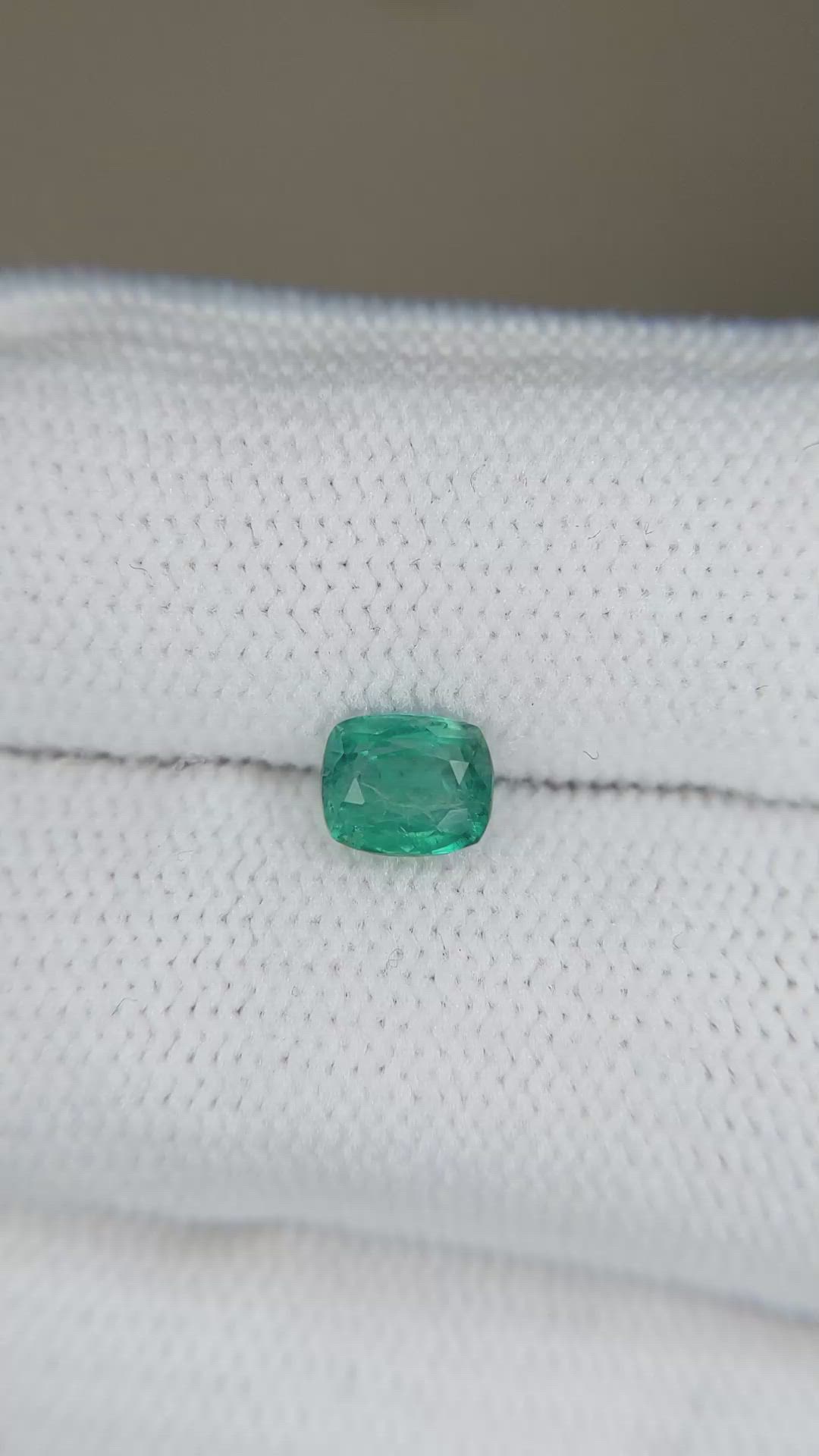 0.69 Ct. Green Grandidierite from Madagascar Size Video
