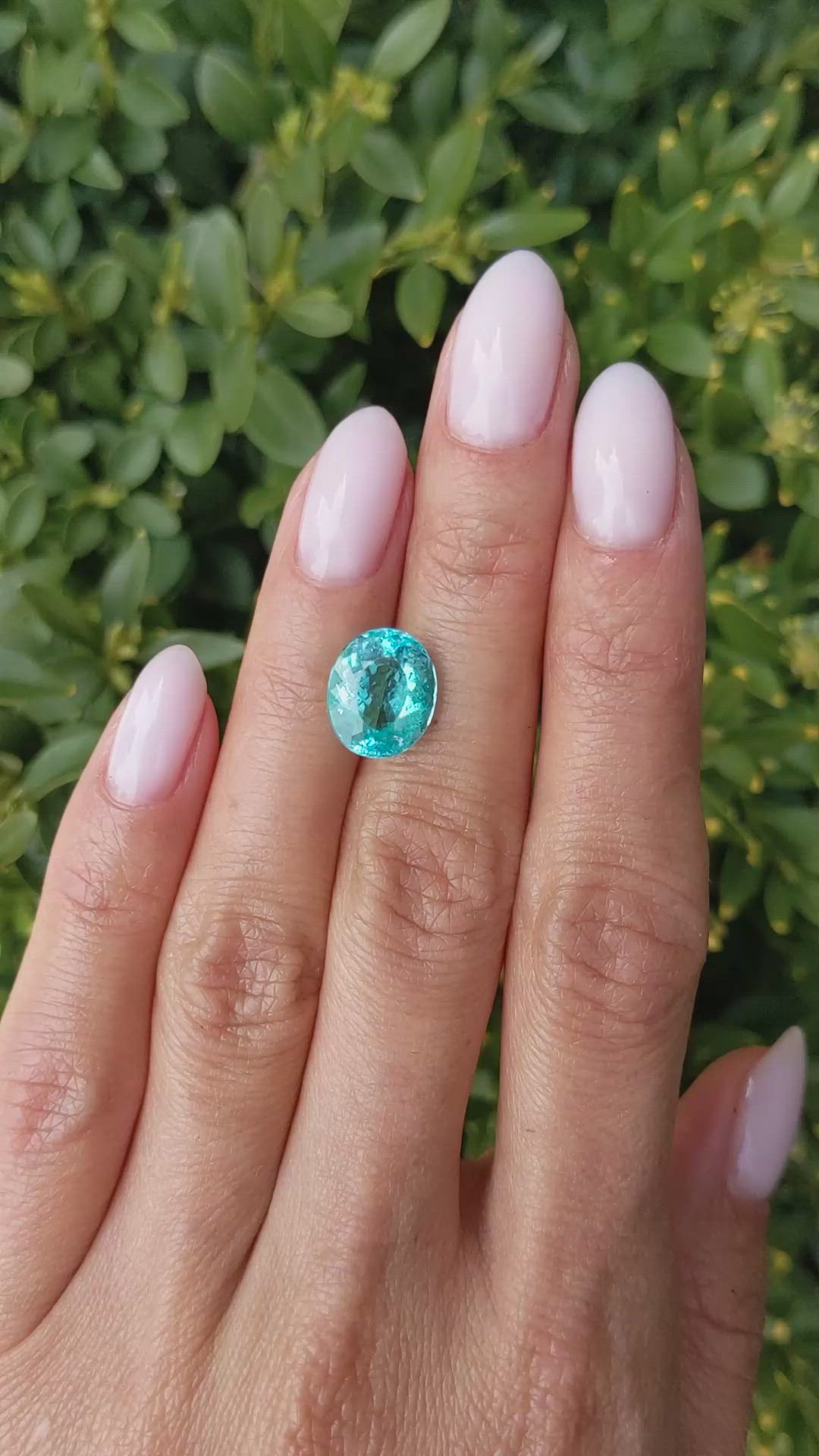4.20 Ct. Paraiba Tourmaline from Mozambique Size Video