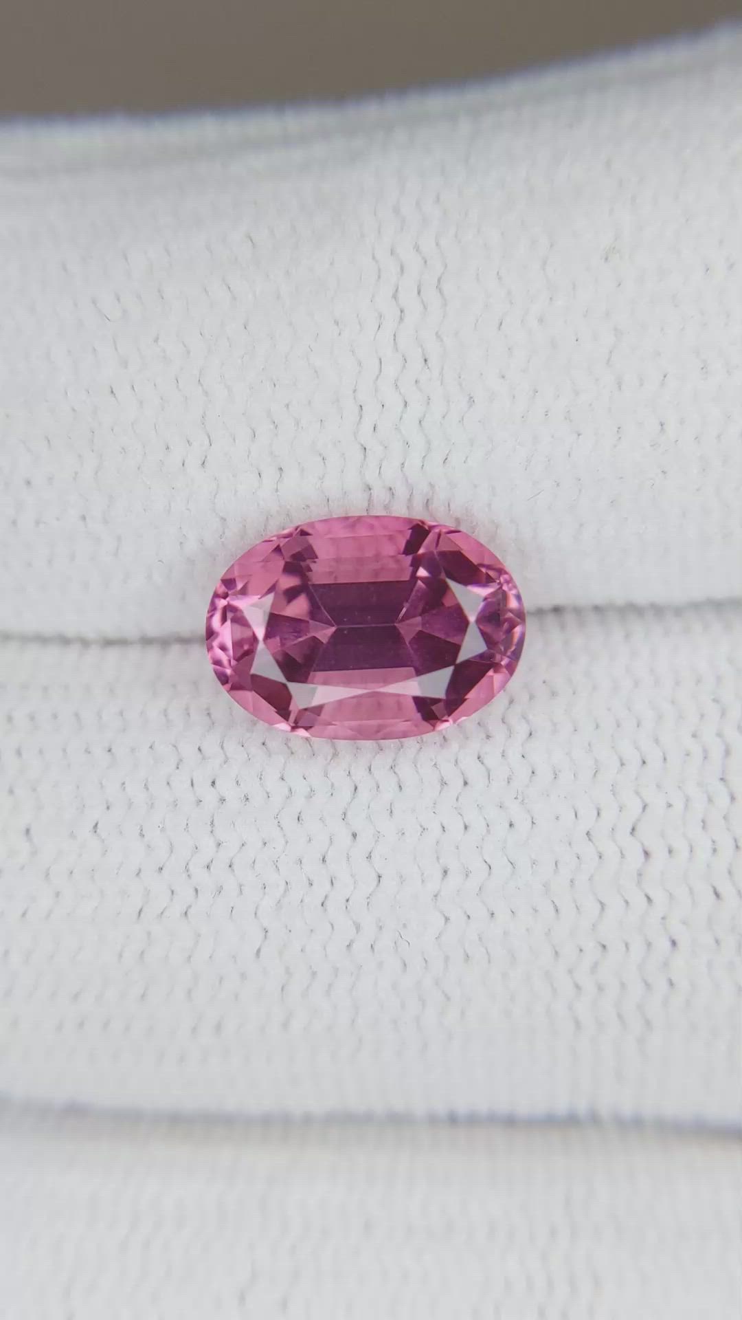 2.90 Ct. Pink Tourmaline from Mozambique Size Video