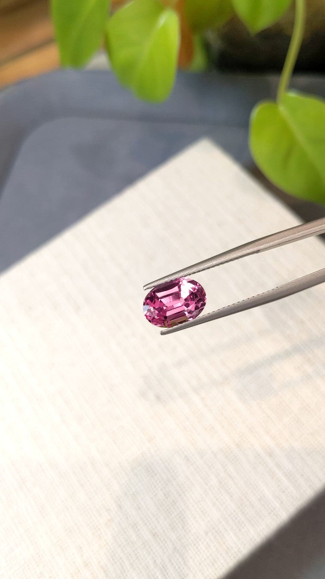 2.90 Ct. Pink Tourmaline from Mozambique Size Video