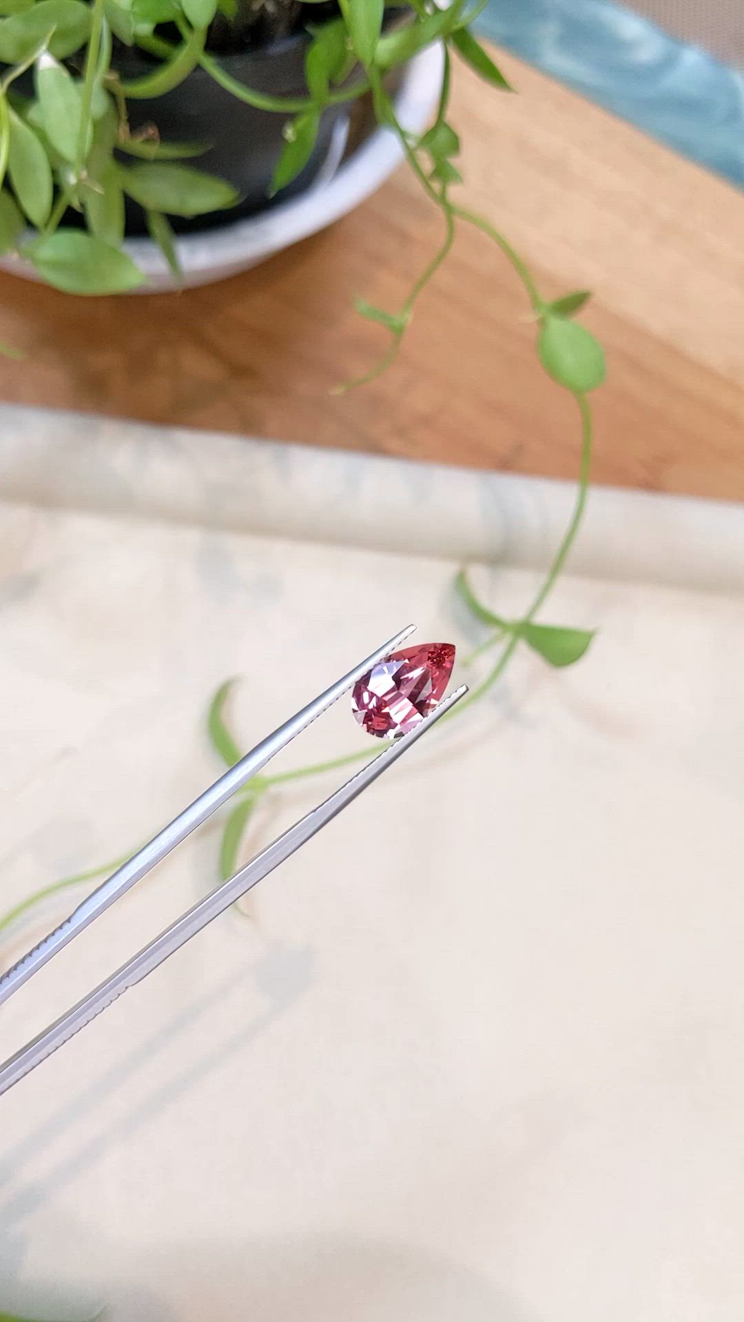 2.99 Ct. Pink Tourmaline from Mozambique Size Video