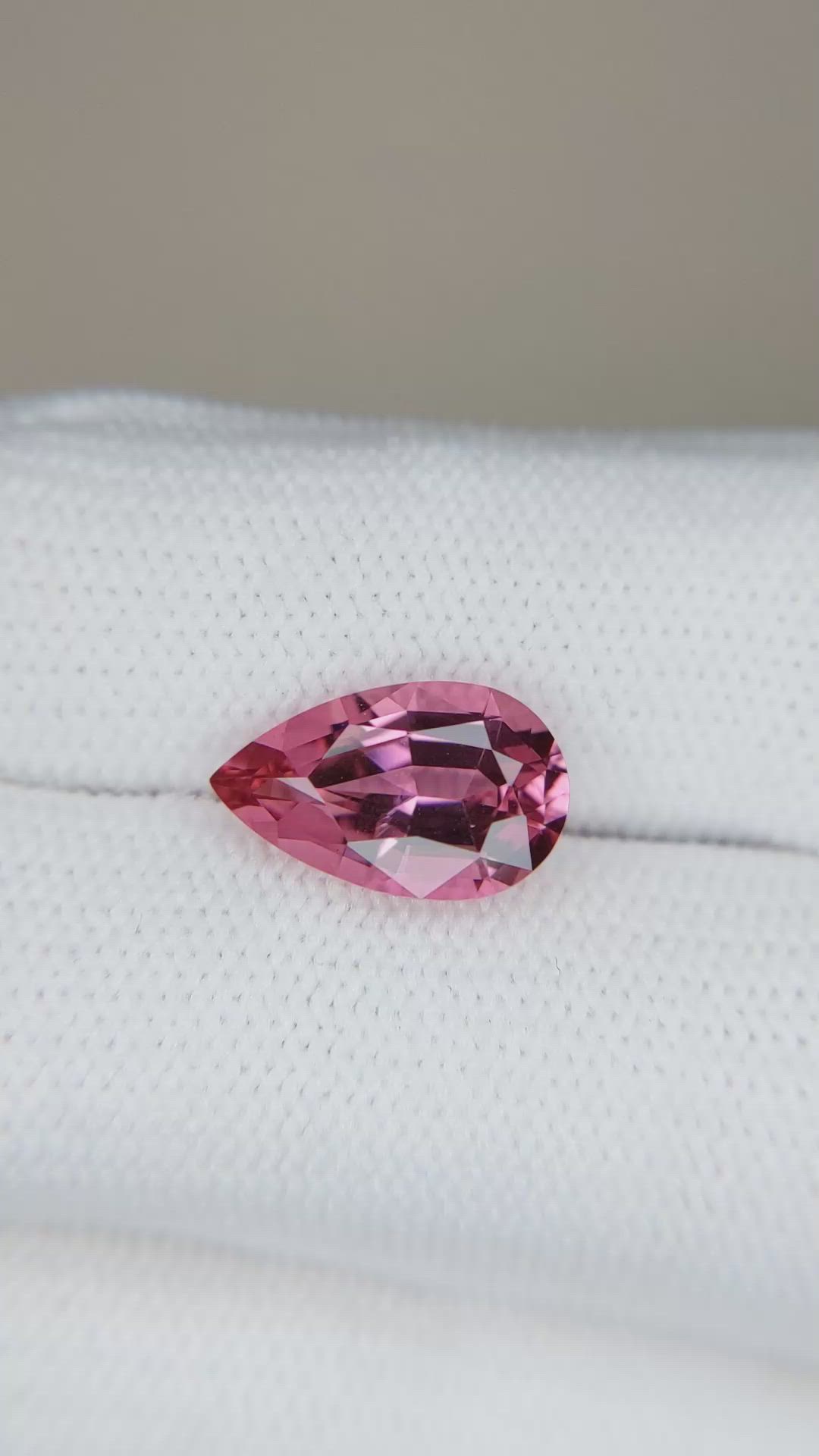 2.99 Ct. Pink Tourmaline from Mozambique Size Video