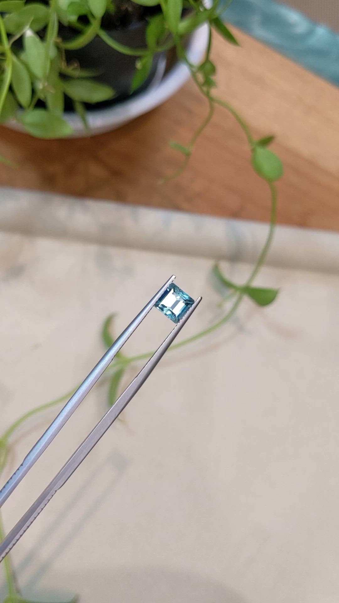 1.00 Ct. Blue Aquamarine from Nigeria Size Video