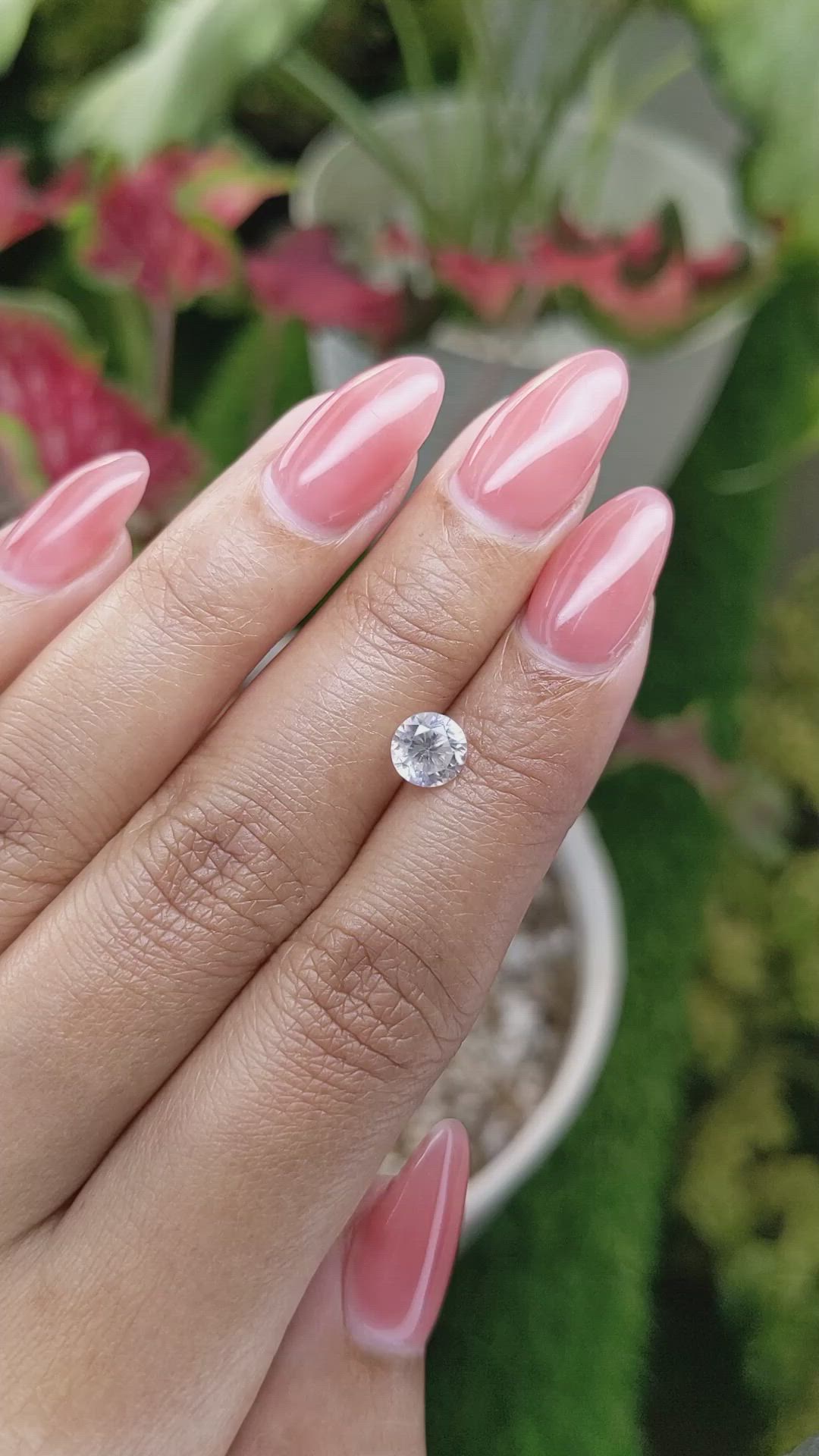 1.42 Ct. Zircon from Ceylon (Sri Lanka) Size Video