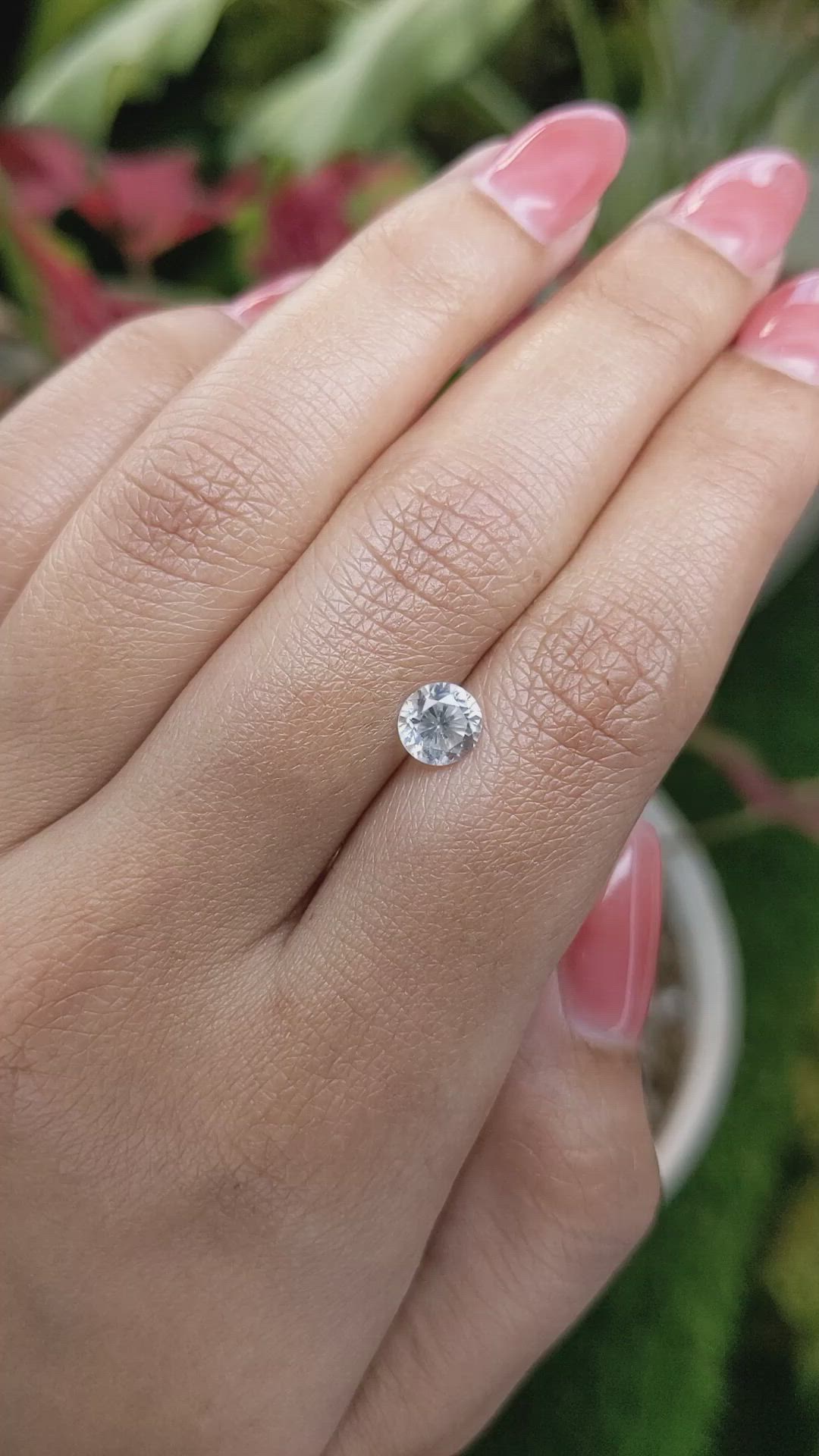 1.42 Ct. Zircon from Ceylon (Sri Lanka) Size Video