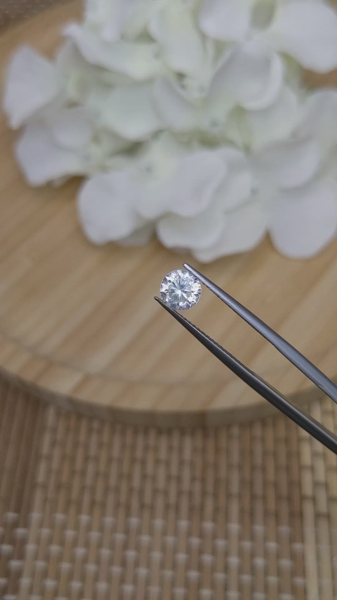 1.42 Ct. Zircon from Ceylon (Sri Lanka) Size Video