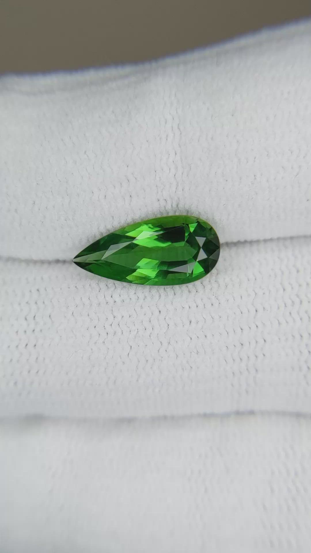 2.50 Ct. Green Tourmaline from Tanzania Size Video