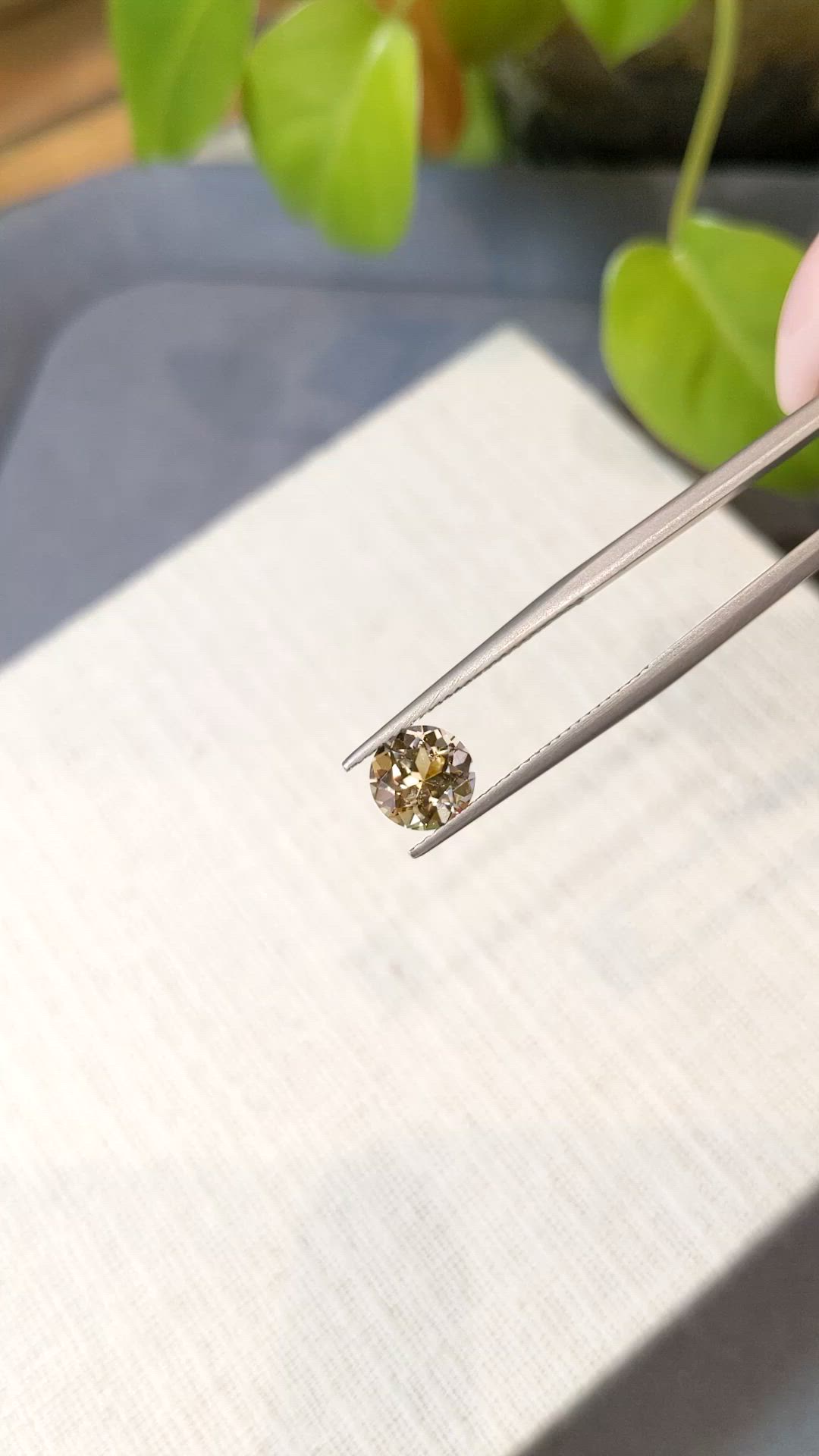 1.42 Ct. Yellow Tourmaline from Mozambique Size Video