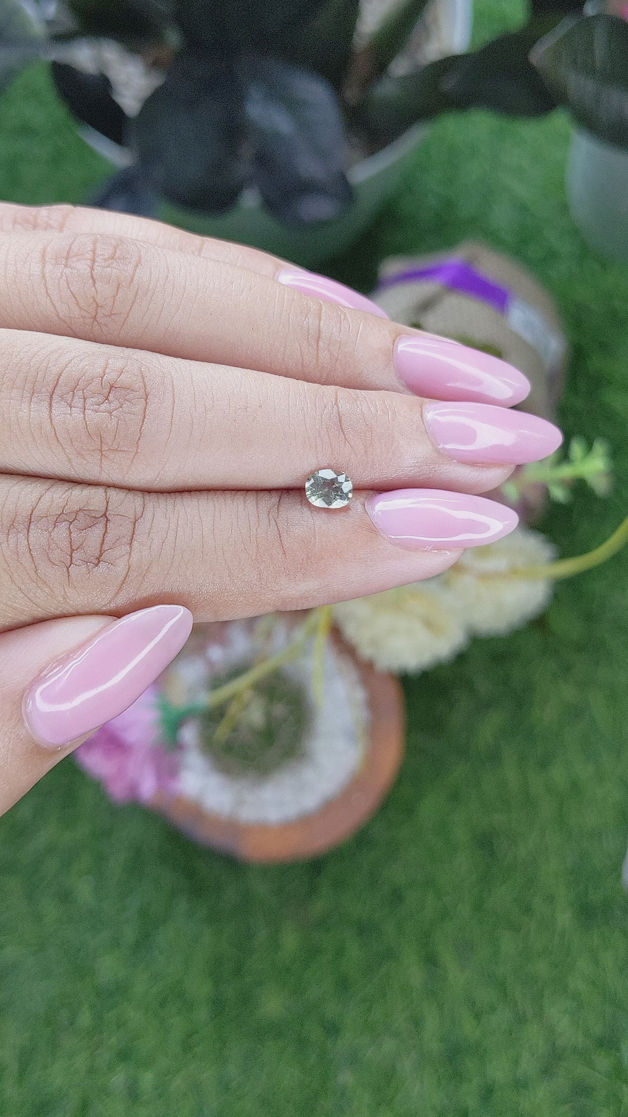 0.55 Ct. Alexandrite from Tanzania Size Video