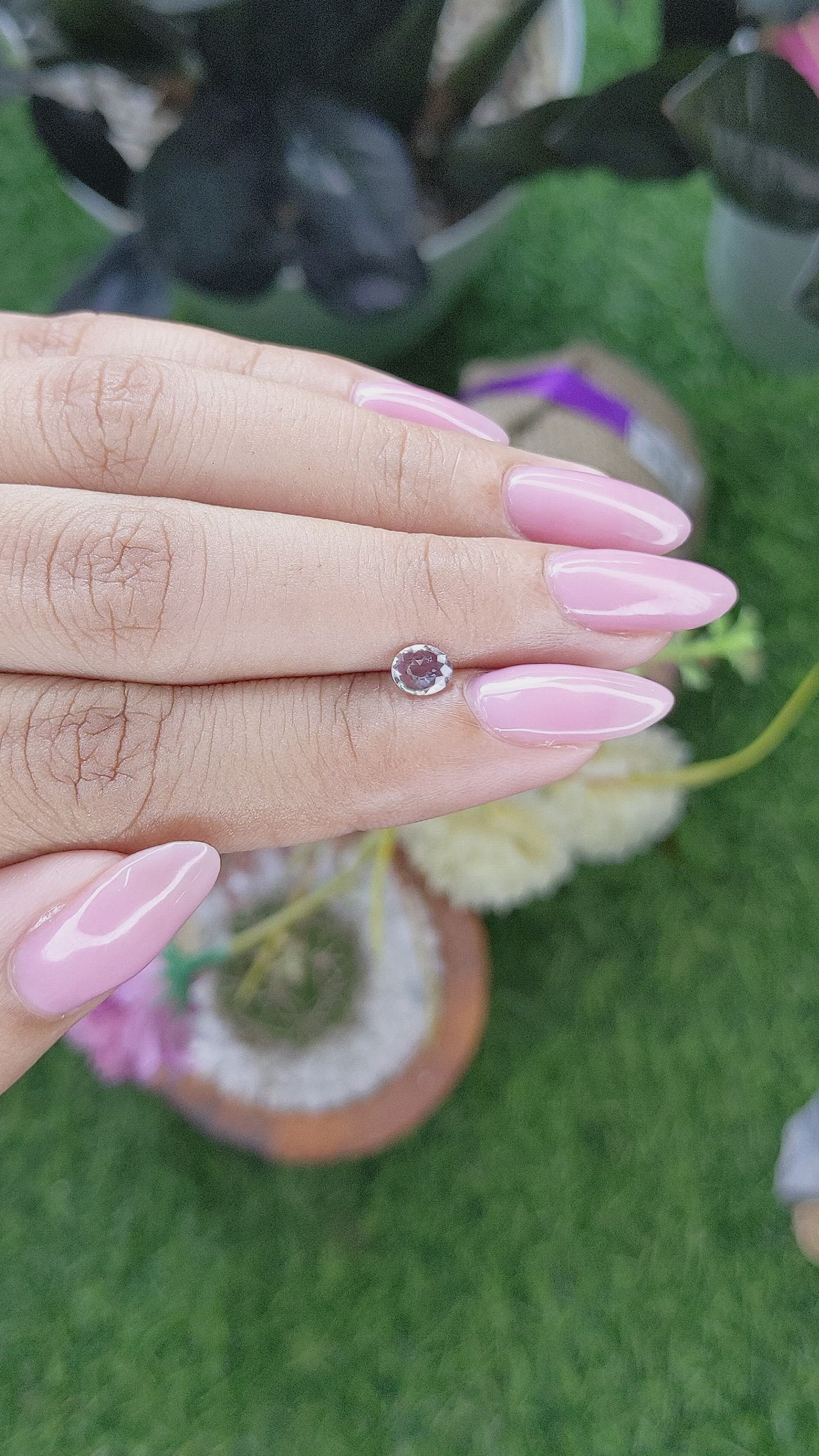 0.39 Ct. Alexandrite from Madagascar Size Video