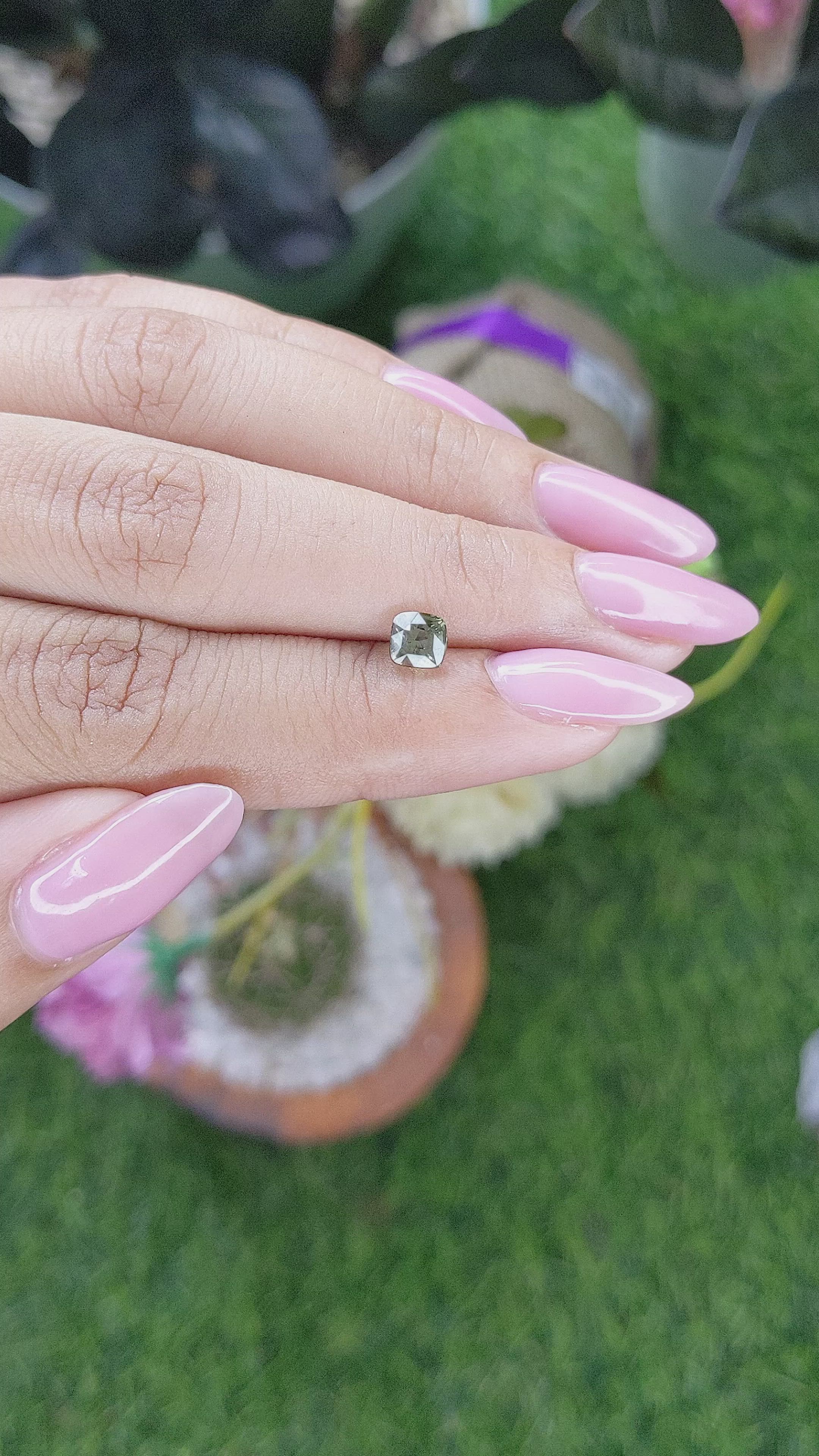 0.85 Ct. Alexandrite from Tanzania Size Video