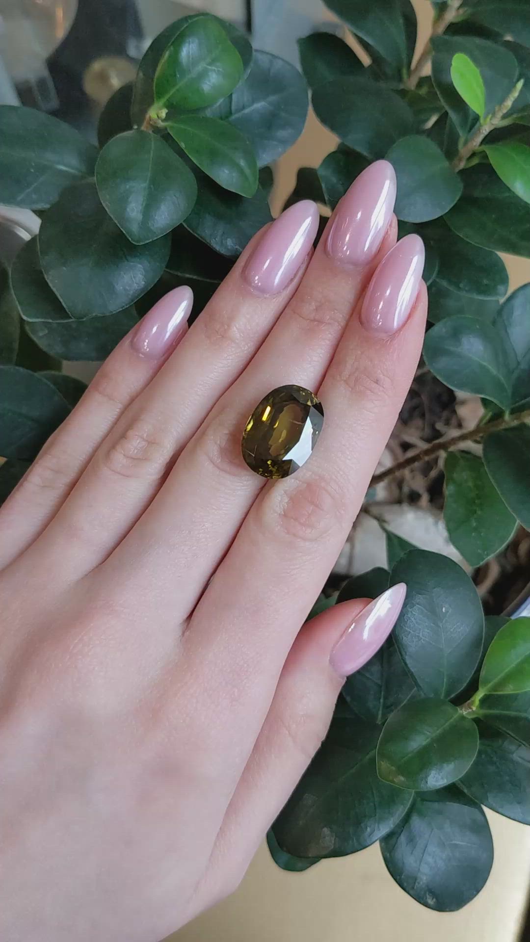 25.85 Ct. Zircon Size Video