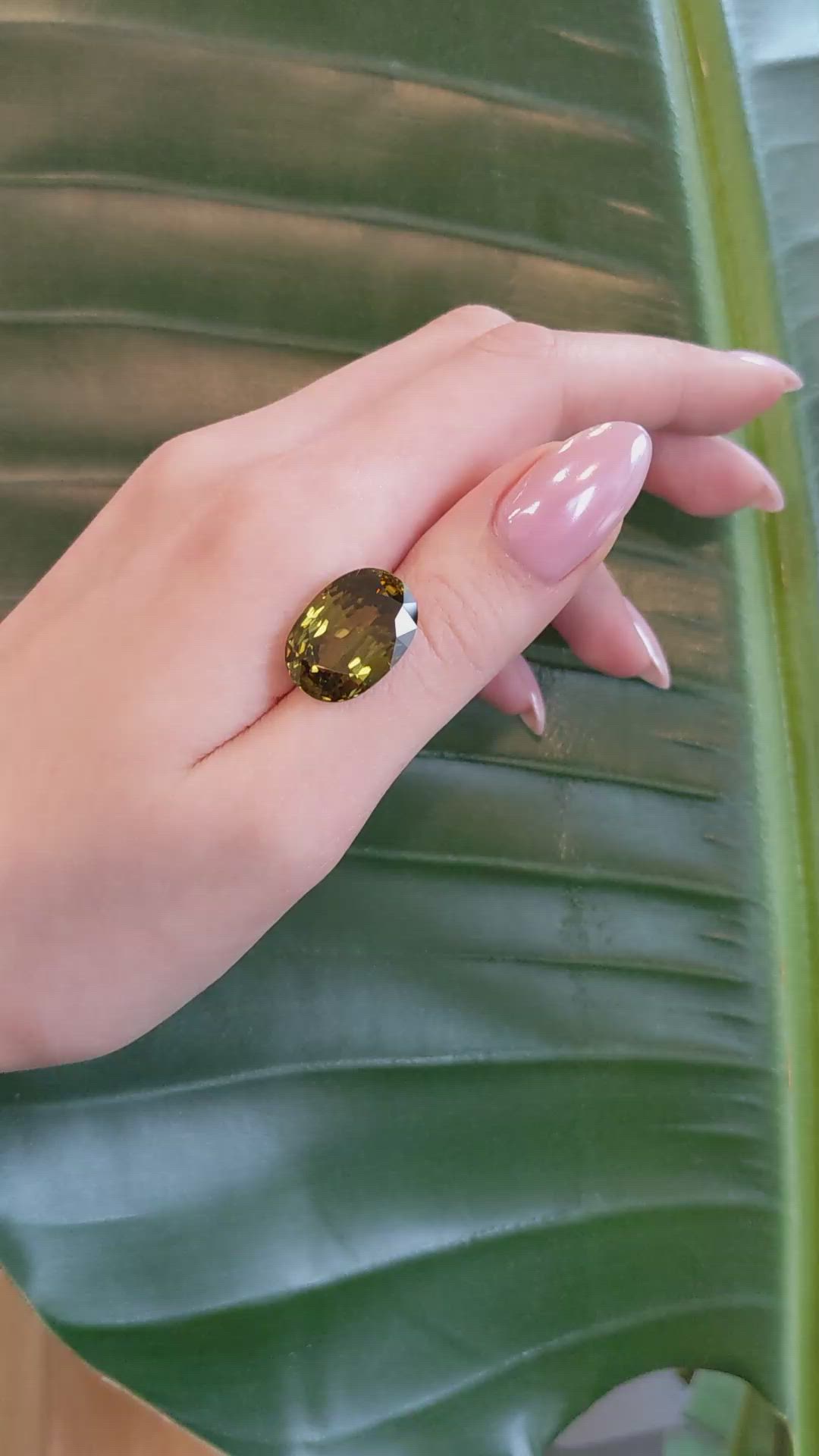 25.85 Ct. Zircon Size Video